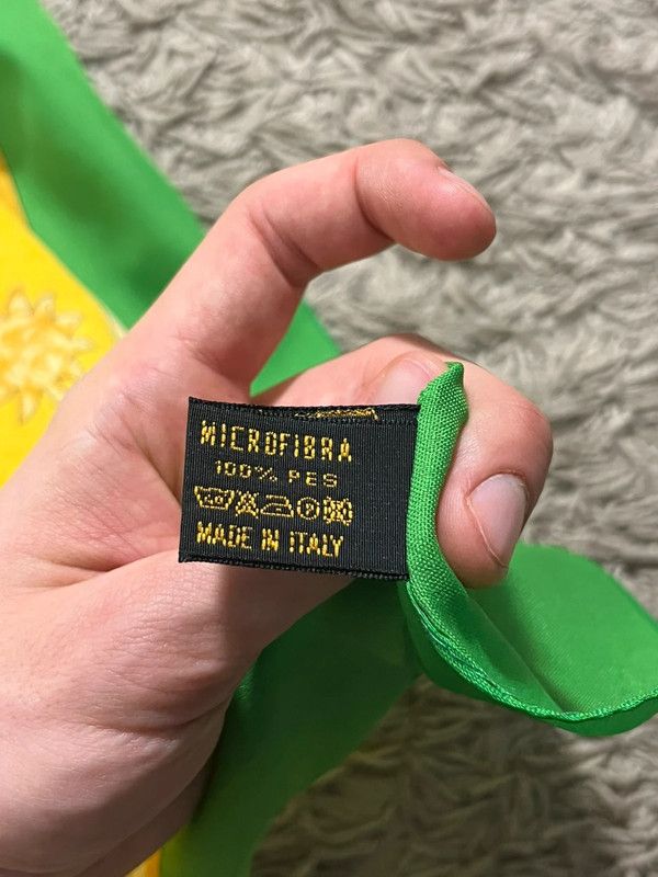 Designer × Versace Vintage Alfredo Versace foulard Size ONE SIZE - 9 Thumbnail