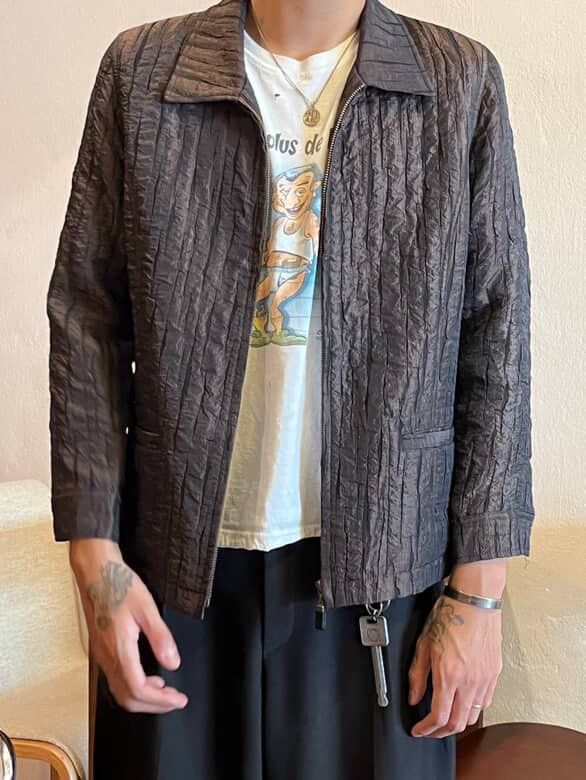 Japanese Brand × Vintage × Yohji Yamamoto Vintage Japanese designer feels like Yohji Size US S / EU 44-46 / 1 - 8 Thumbnail