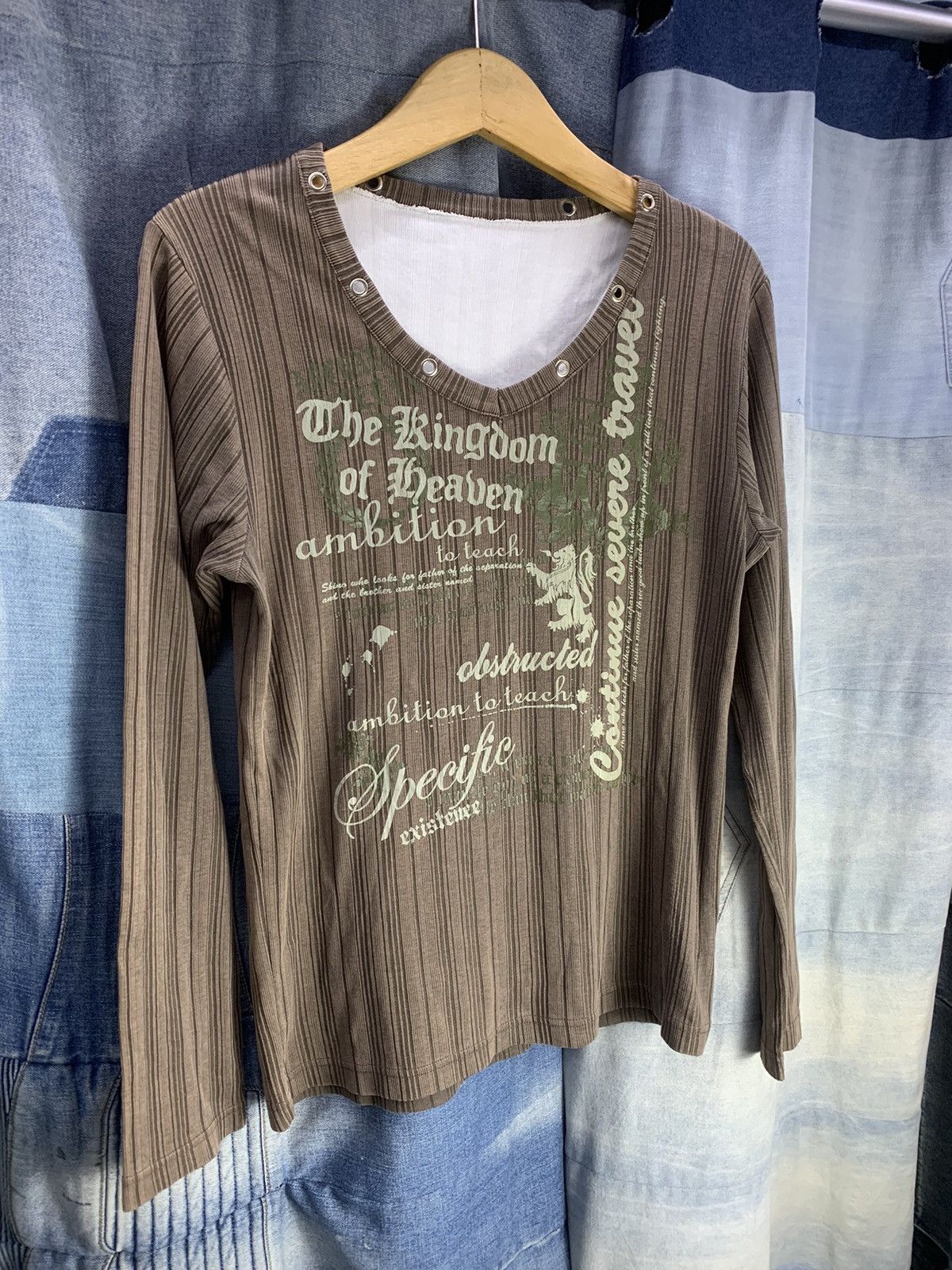 Hysteric Glamour × If Six Was Nine × Japanese Brand The Kingdom of heaven poem style Size US M / EU 48-50 / 2 - 2 Thumbnail