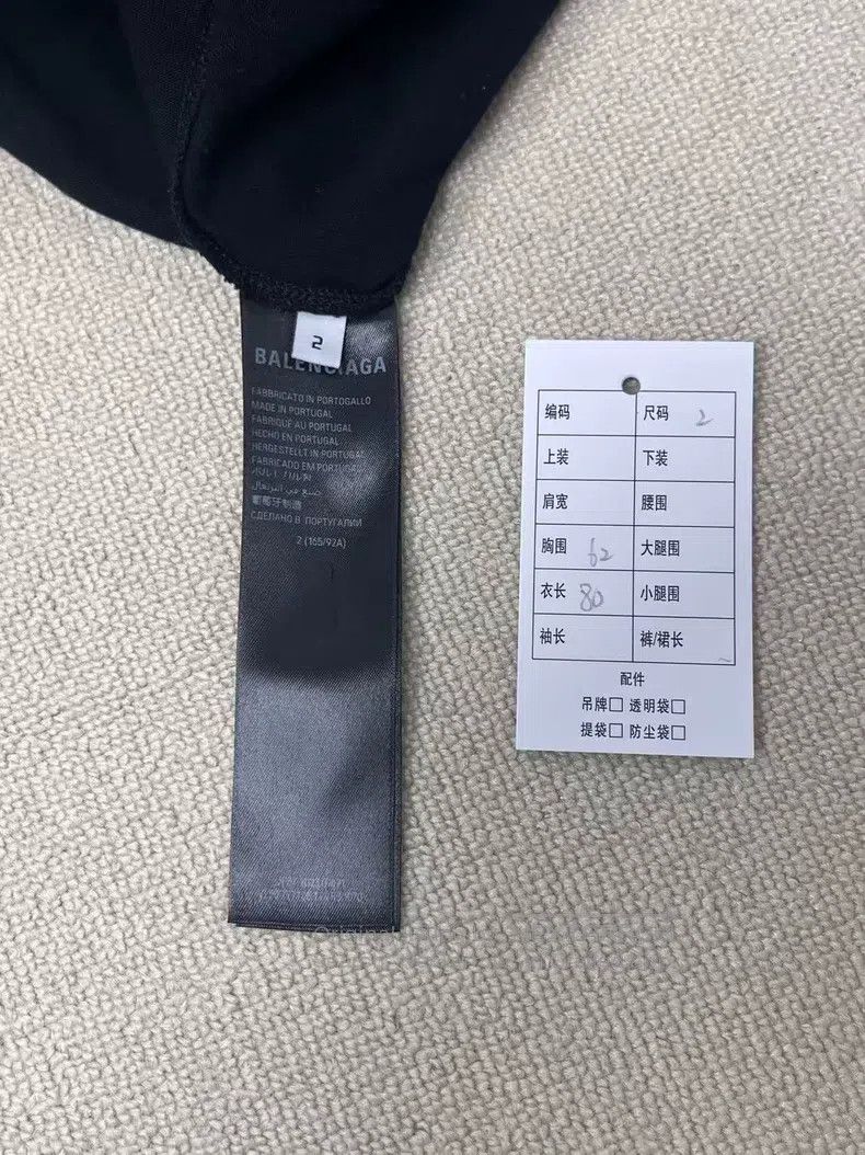 Balenciaga Balenciaga Letter Printed Round Neck Short Sleeve T-Shirt Size US M / EU 48-50 / 2 - 4 Thumbnail