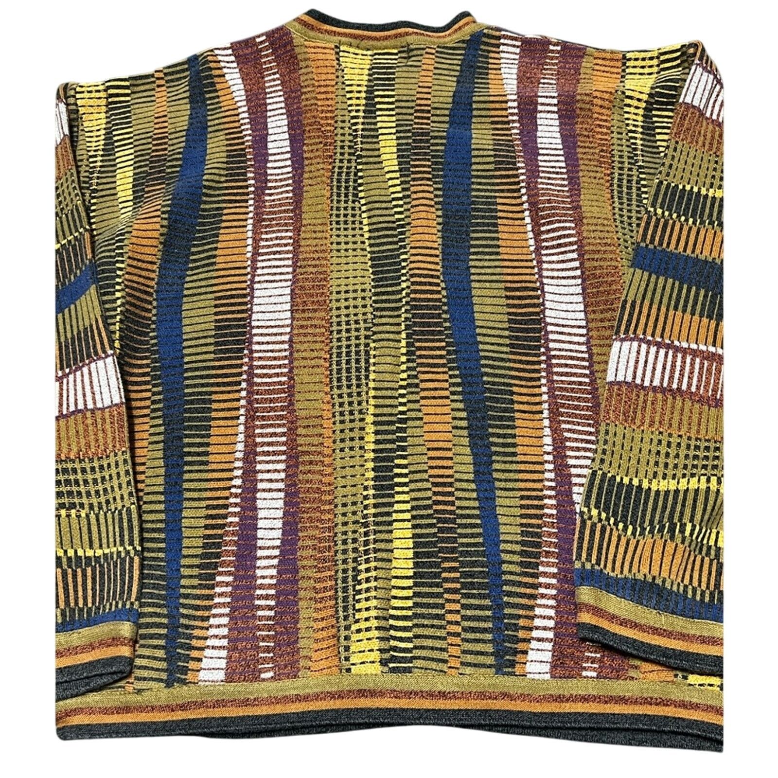 Tundra Canada Tundra Vintage 90s Coogi Style Textured Sweater Pattern M Size US M / EU 48-50 / 2 - 2 Thumbnail