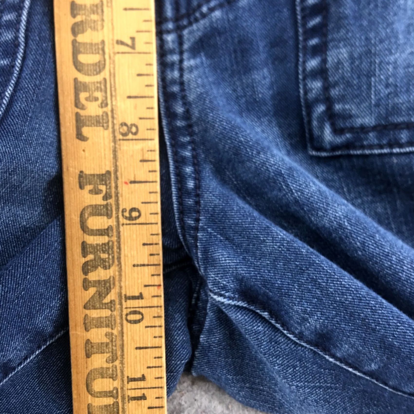 American Eagle Outfitters American Eagle Skinny Jeggings Jeans Womens 6 Blue Denim Zip Fly Size 28" / US 6 / IT 42 - 6 Thumbnail