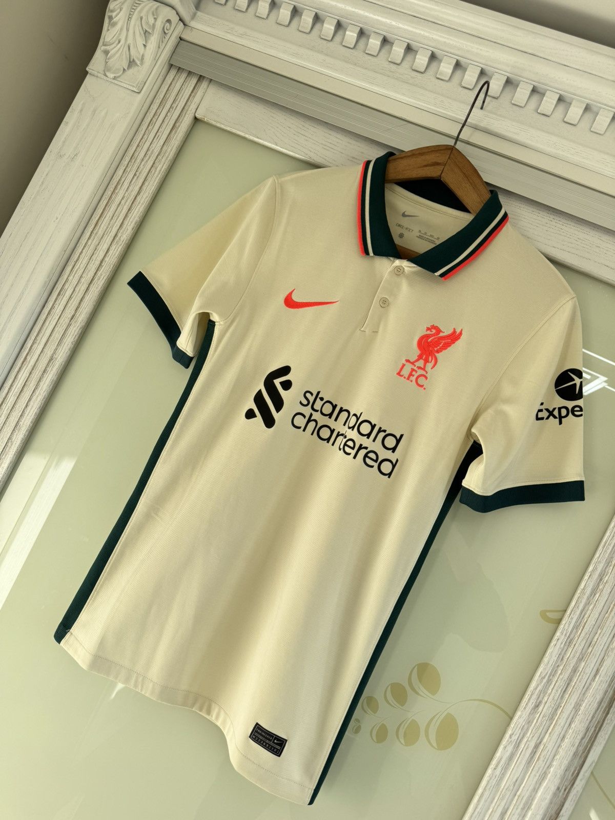 Nike Liverpool 2021-2022 Away Soccer Jersey Football Kit Shirt Size US XS / EU 42 / 0 - 3 Thumbnail