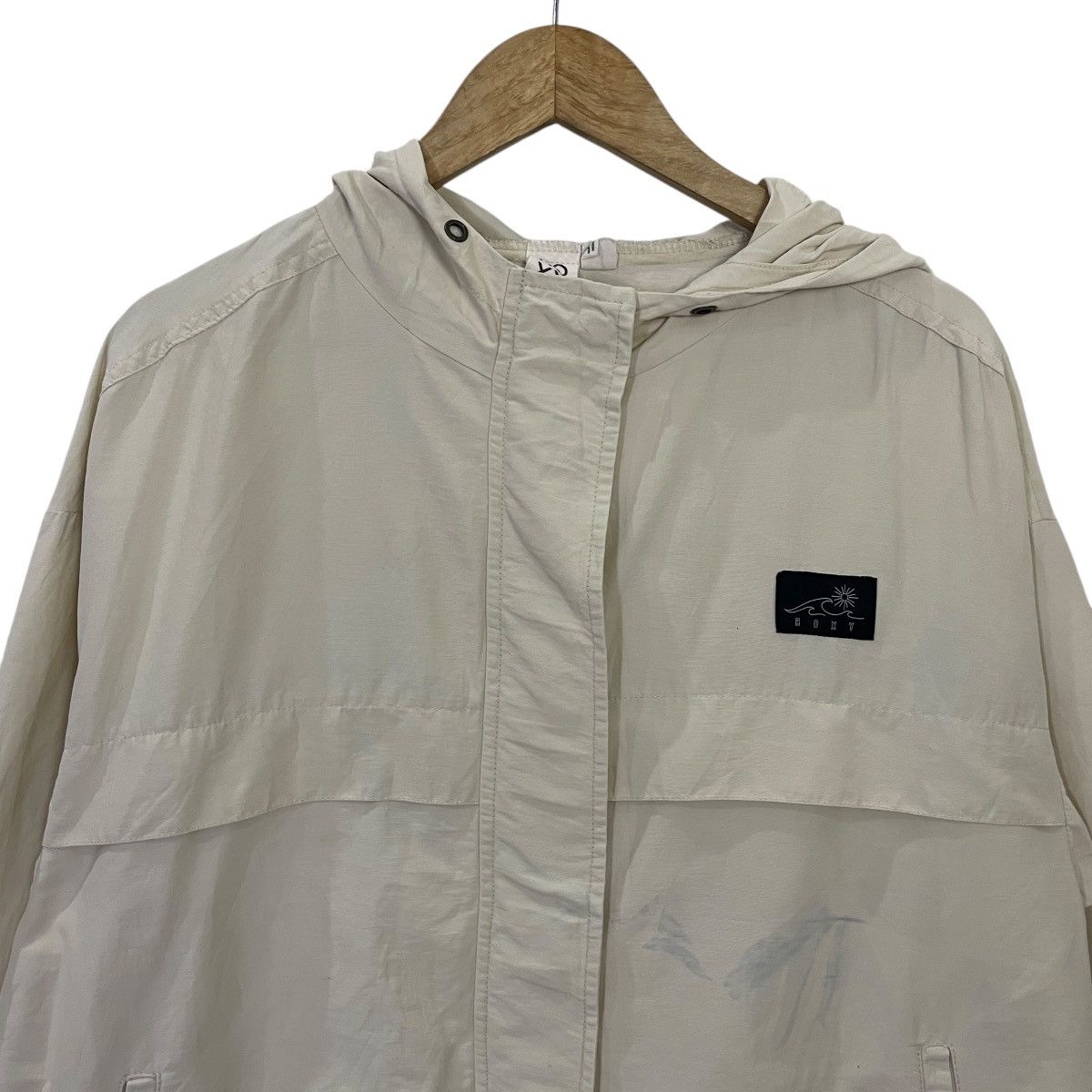Japanese Brand Vintage Roxy By Quicksilver Hoodies Jacket Size M / US 6-8 / IT 42-44 - 2 Thumbnail