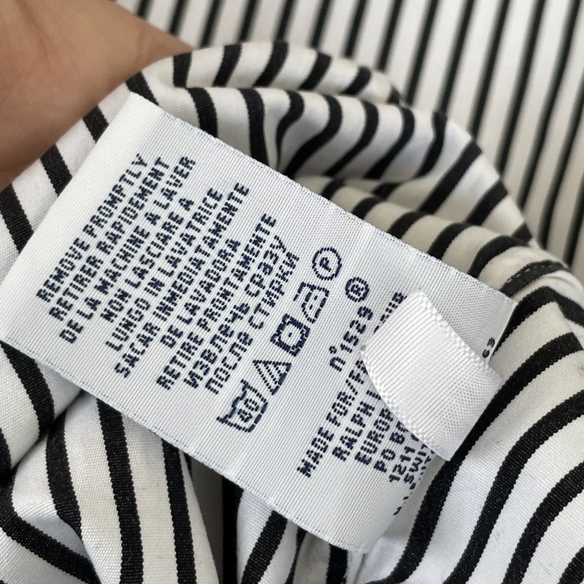 Polo Ralph Lauren Vintage Polo Ralph Lauren Striped Shirt purple logo Size US L / EU 52-54 / 3 - 9 Thumbnail