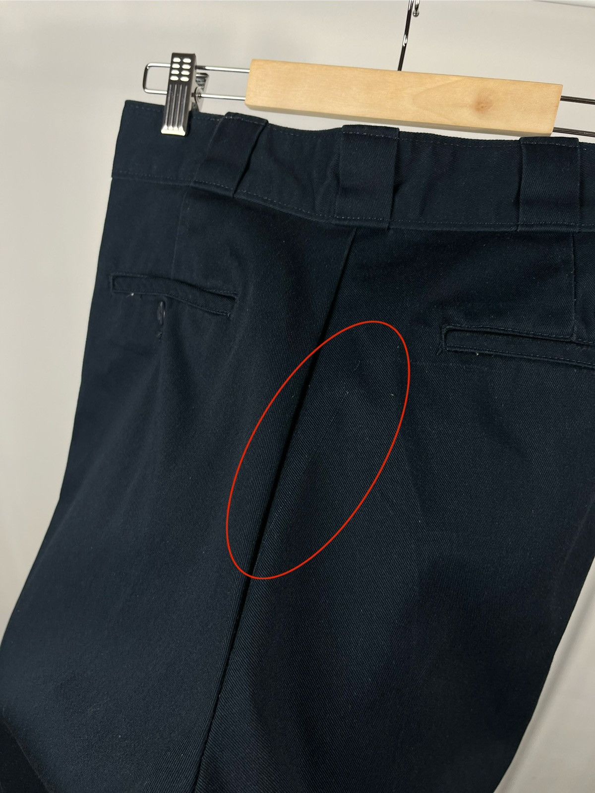 Dickies Dickies 874 Work Pants Navy Blue Straight Fit Classic Style Size US 32 / EU 48 - 4 Thumbnail