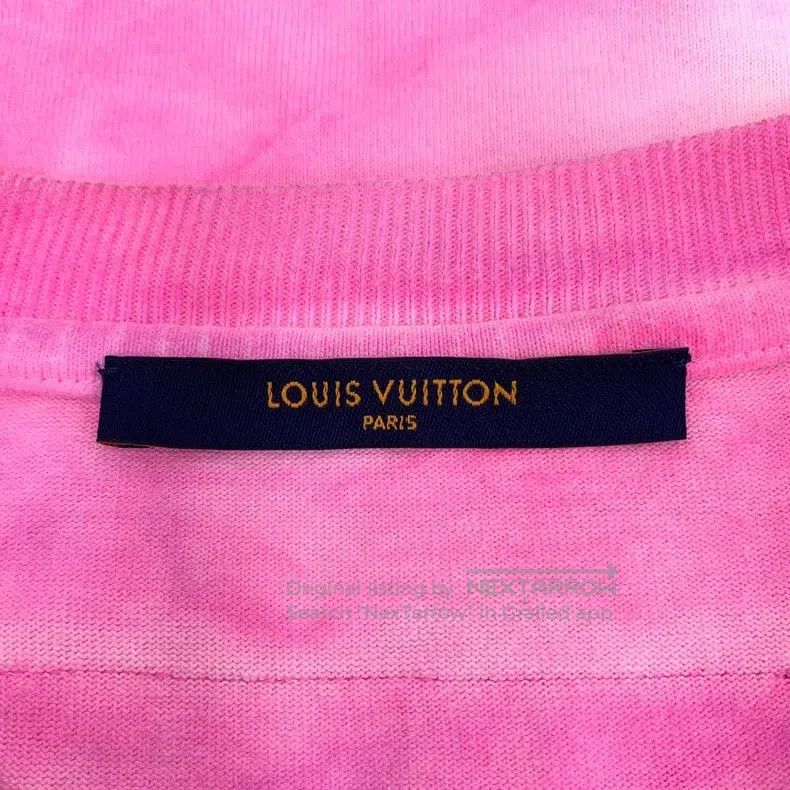 Louis Vuitton Louis Vuitton Pink Logo Tie-Dye T-Shirt. Size US S / EU 44-46 / 1 - 6 Thumbnail