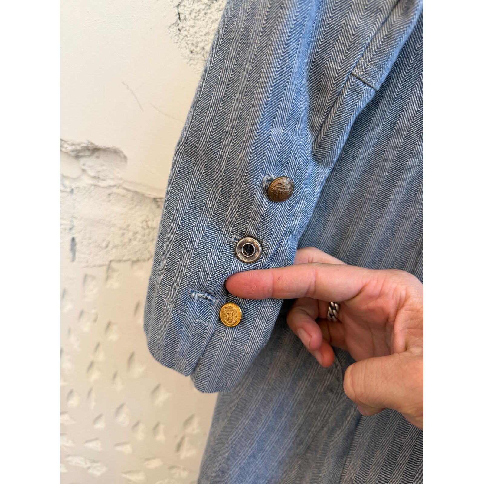 Greg Lauren Greg Lauren Engineer Button Spine Overcoat Size US L / EU 52-54 / 3 - 7 Thumbnail