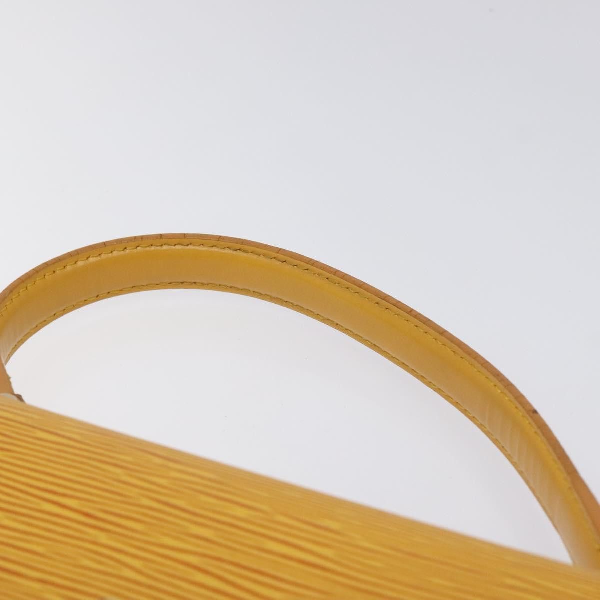 Louis Vuitton LOUIS VUITTON Epi Malesherbes Hand Bag Tassili Yellow Jonne Size ONE SIZE - 8 Thumbnail