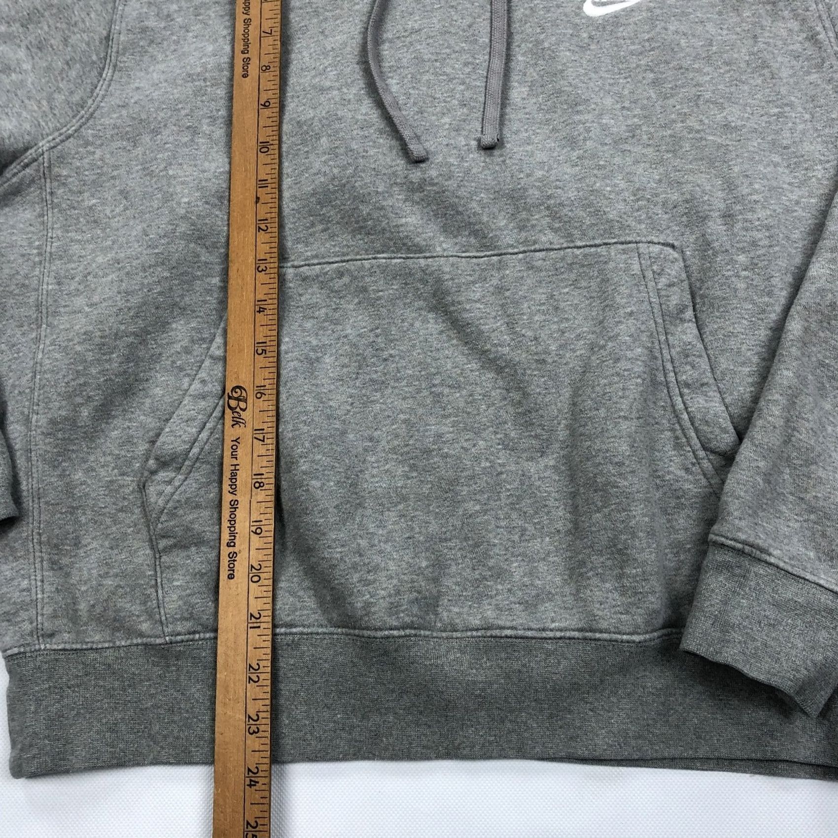 Nike Nike Men Gray Club Fleece Pullover Hoodie Sweatshirt NSW Logo Size M Mens Size US M / EU 48-50 / 2 - 4 Thumbnail