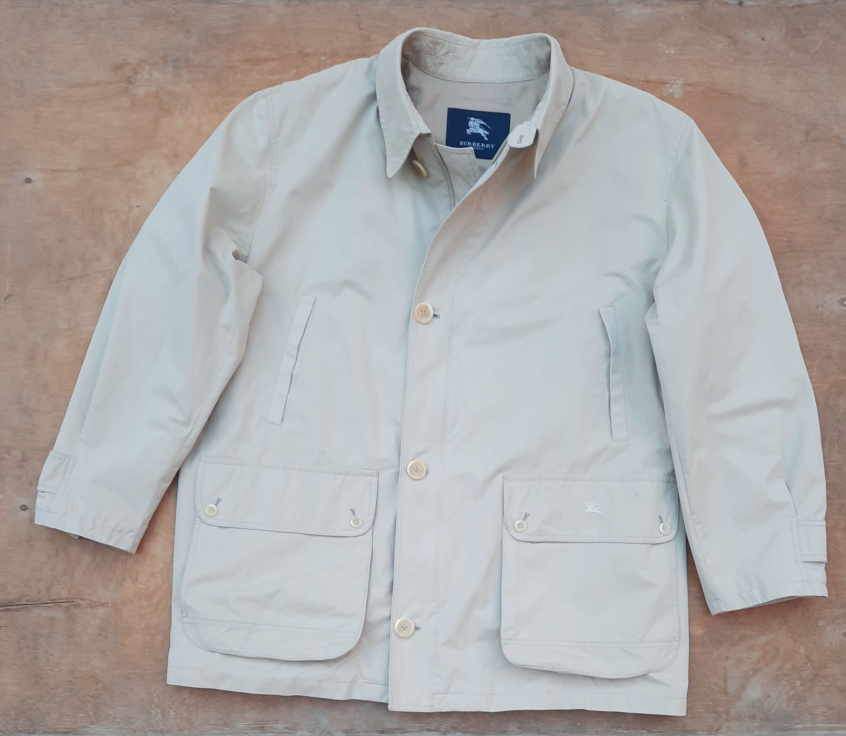 Burberry Classic Burberry Field Jacket with Wool Lining Nova Check Size US XL / EU 56 / 4 - 1 Thumbnail