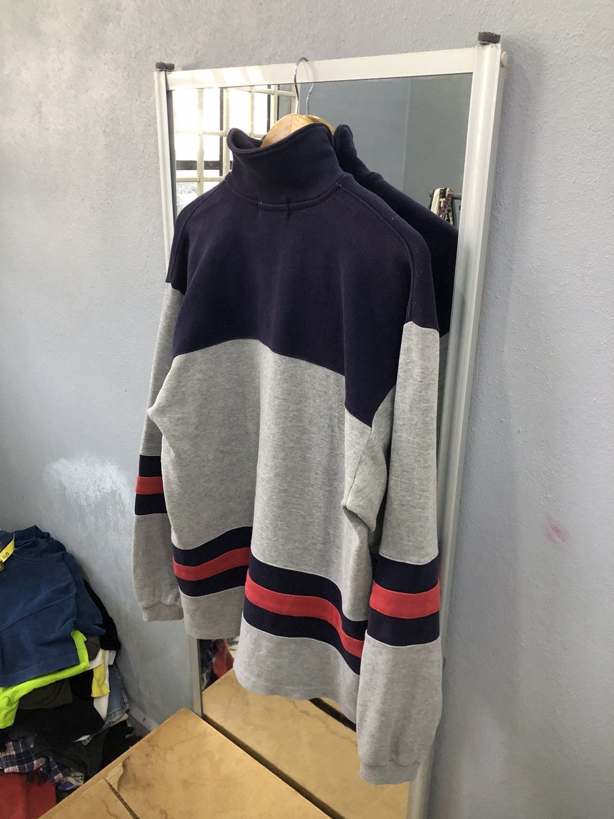 Kangol Rare Kangol Quarter Zip OG UK-JP Crossover Size US L / EU 52-54 / 3 - 13 Thumbnail