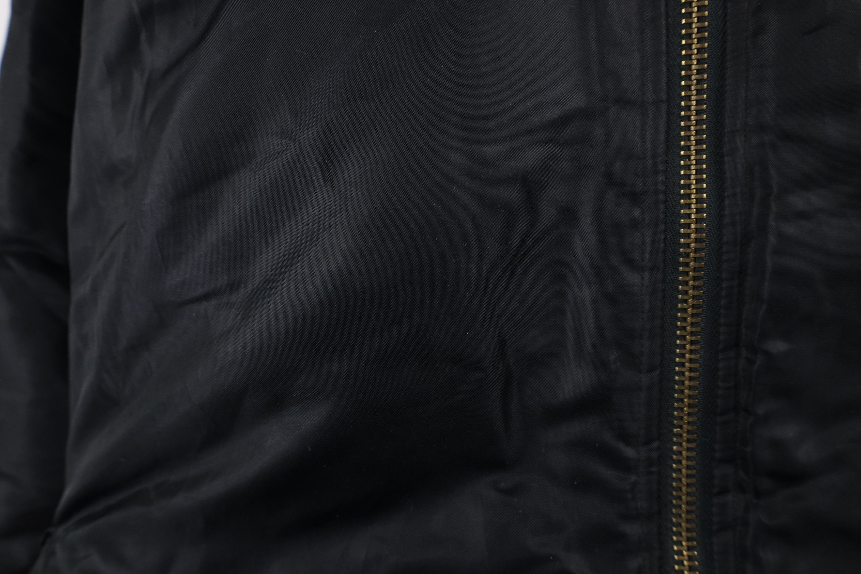 Vintage Vintage 90s Streetwear Military Hooded Flight Jacket Black Size US XXL / EU 58 / 5 - 4 Thumbnail