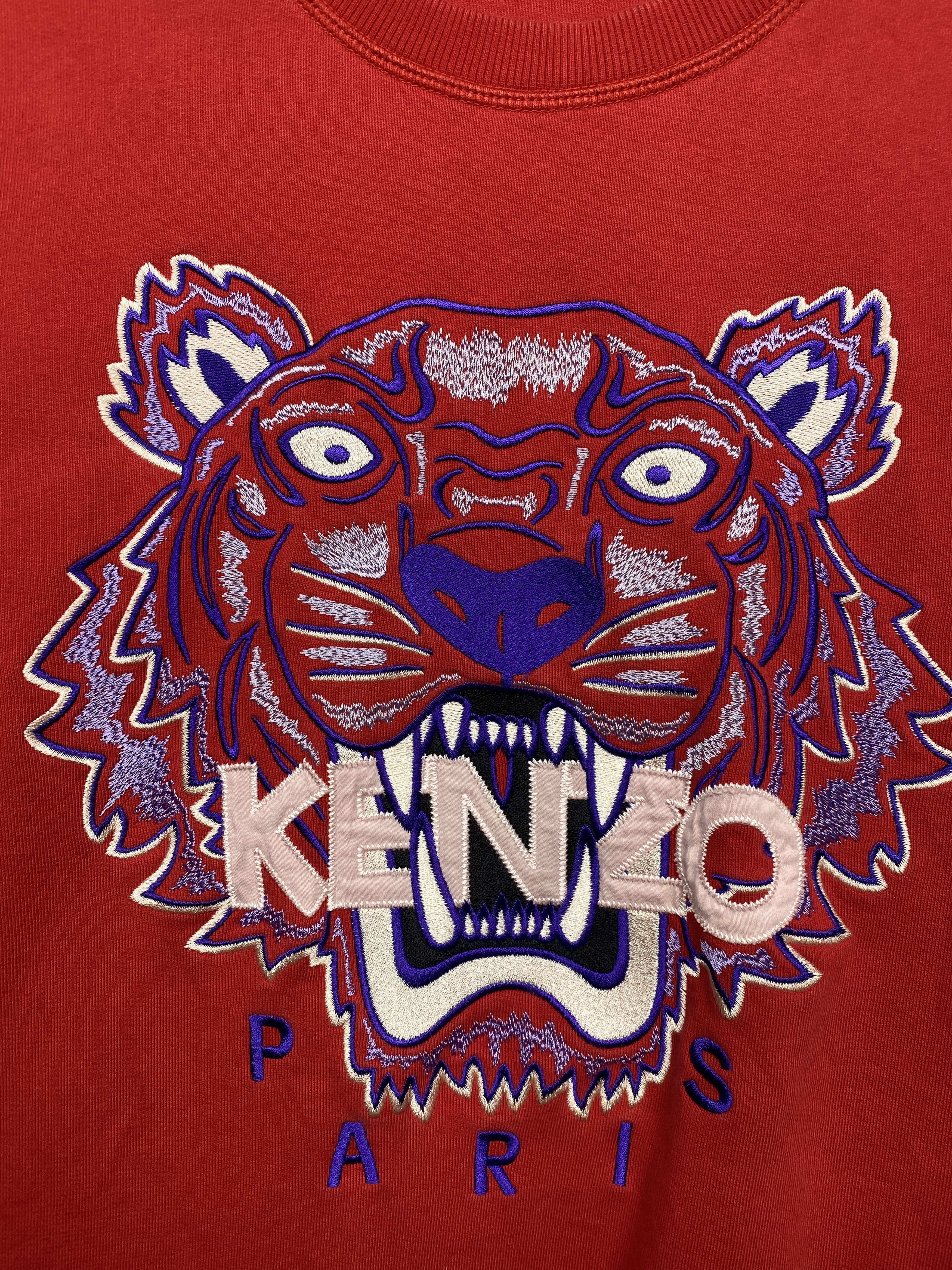 Kenzo Kenzo Tiger Vintage Womens Crew Neck Sweatshirt Size L / US 10 / IT 46 - 3 Thumbnail