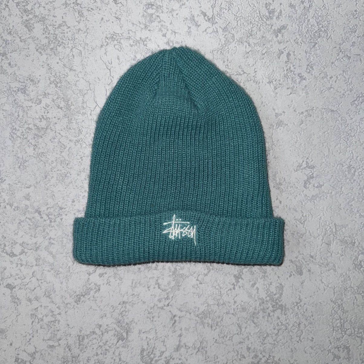 Stussy Stussy Basic Cuff Beanie See Green Size ONE SIZE - 1 Thumbnail