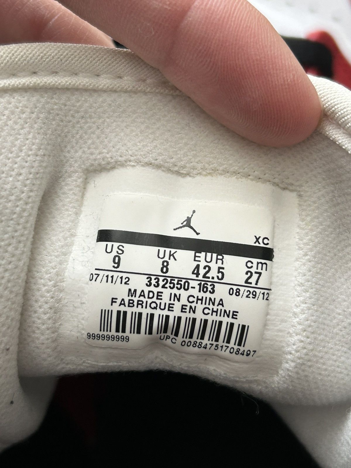Jordan Brand Jordan 1 2013 Chicago Size US 9 / EU 42 - 6 Thumbnail