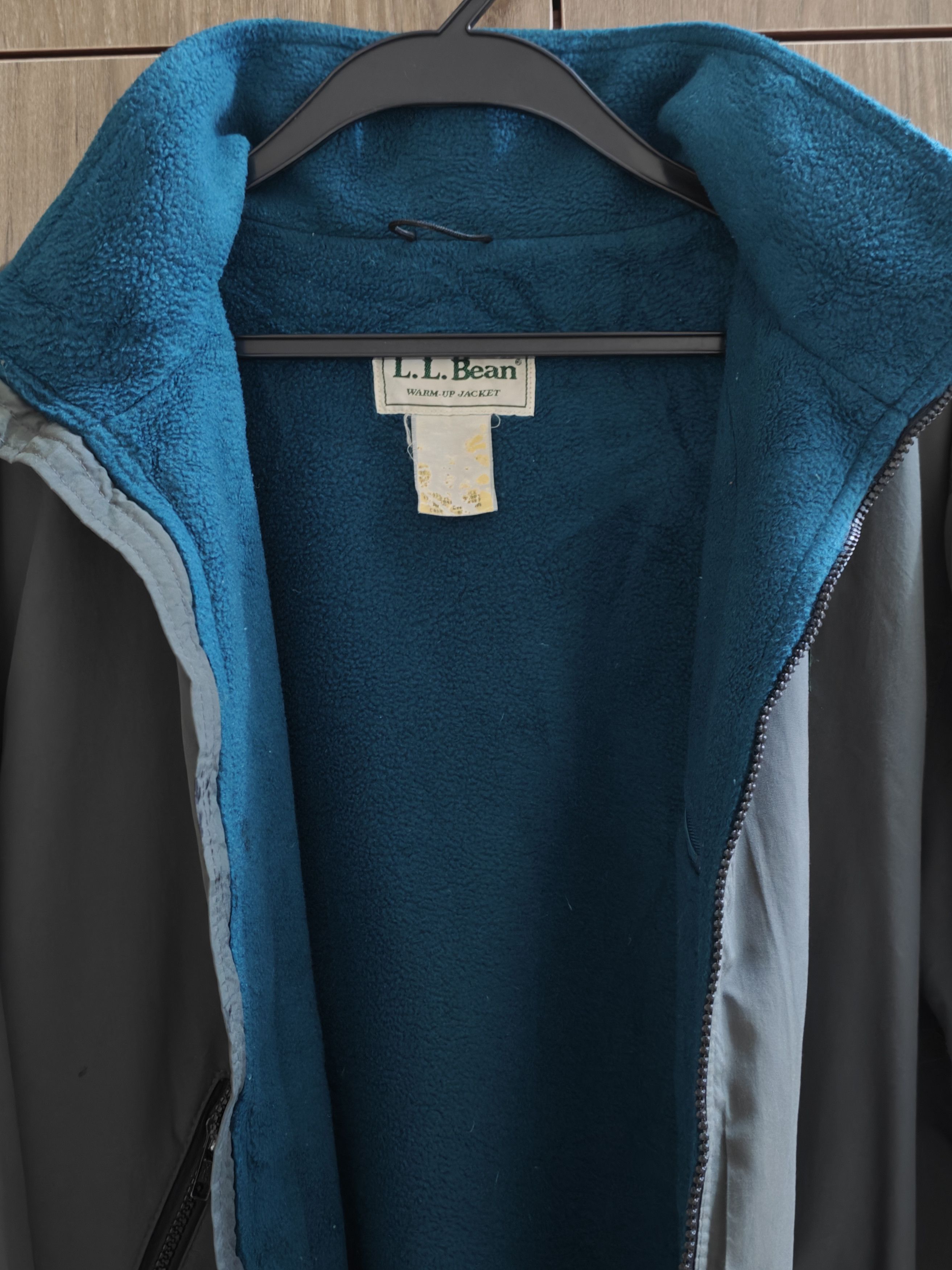 L.L. Bean Vintage 90s L.L Bean Fleece lined Bomber Jacket Made in USA Size US L / EU 52-54 / 3 - 4 Thumbnail