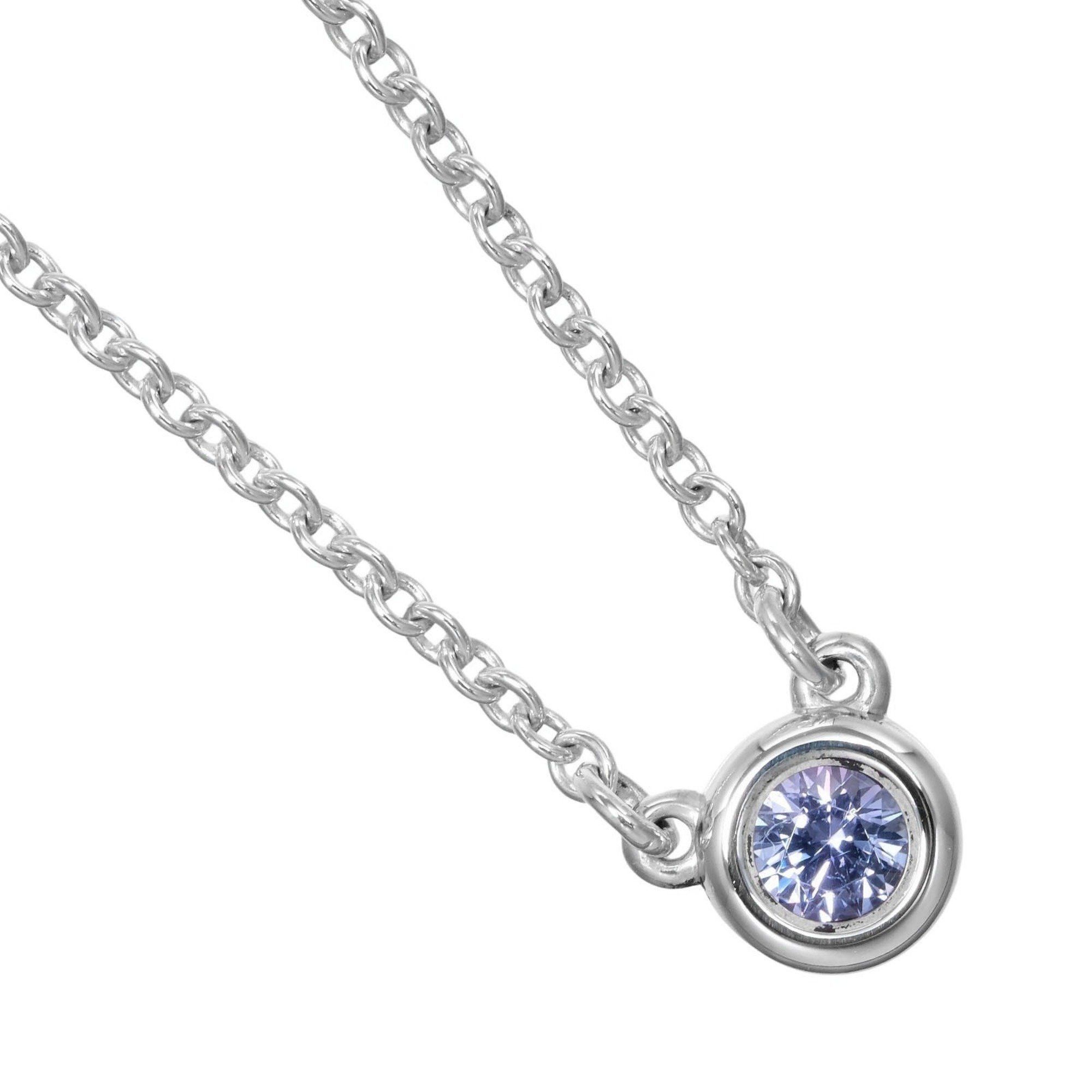 Tiffany & Co. Tiffany & Co. Color by the Yard Blue Necklace, 925 Silver, Colored Stones, Approx. 1.64g Size ONE SIZE - 1 Thumbnail