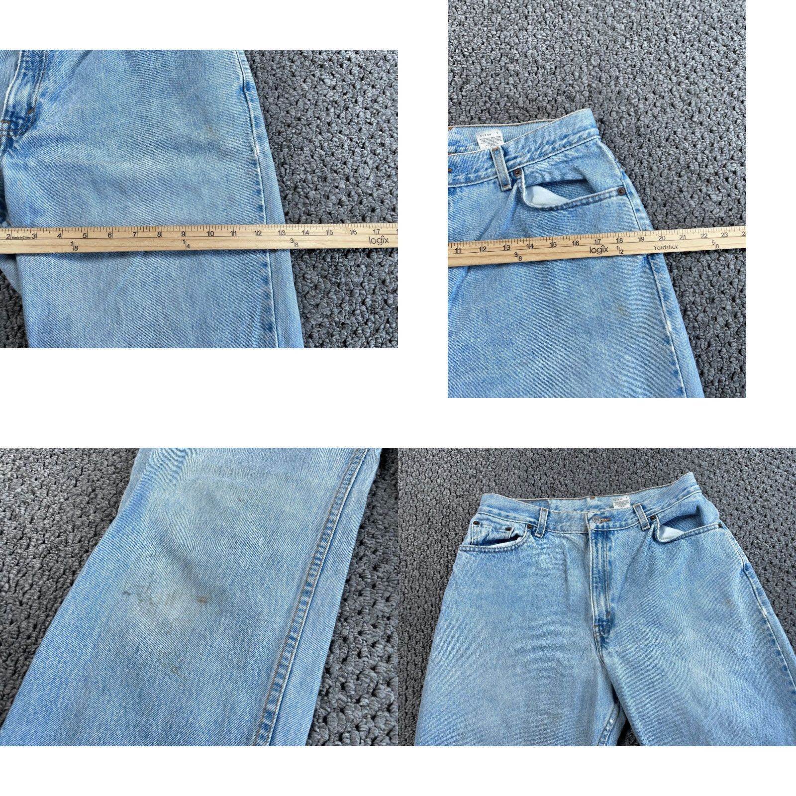 Levi's VINTAGE Levi's 550 Relaxed Tapered Jeans Women's 14 Blue Denim High Rise Retro Classic Size 36" / US 14 / IT 50 - 8 Thumbnail