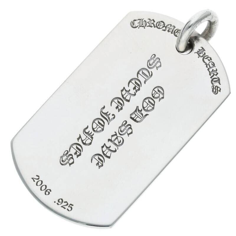 Chrome Hearts Chrome Hearts D TAG Dog Tag Necklace Size ONE SIZE - 2 Thumbnail