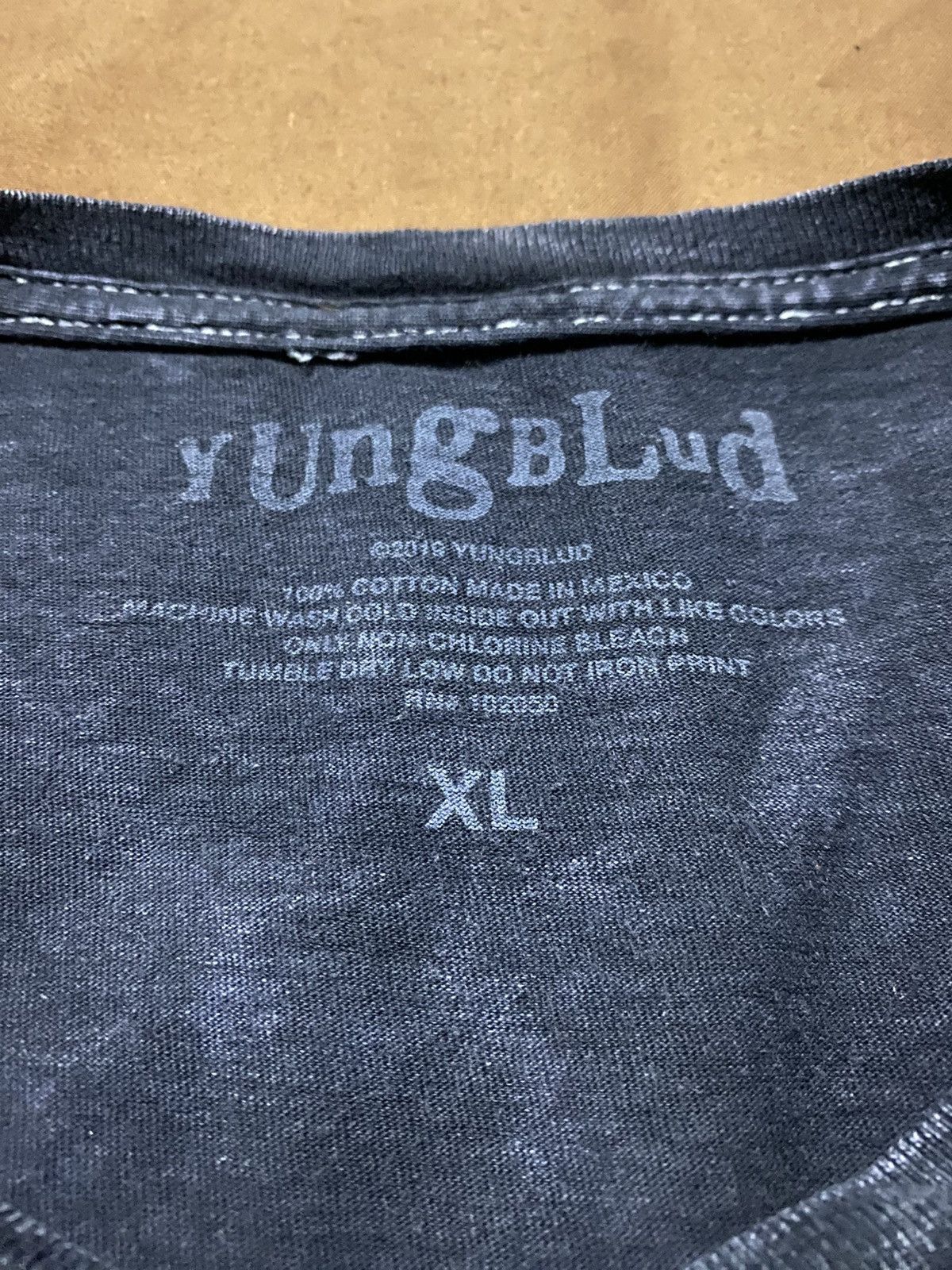 Rap Tees YUNGBLUD Tour 2019 Bleach Tee Size US XL / EU 56 / 4 - 6 Thumbnail