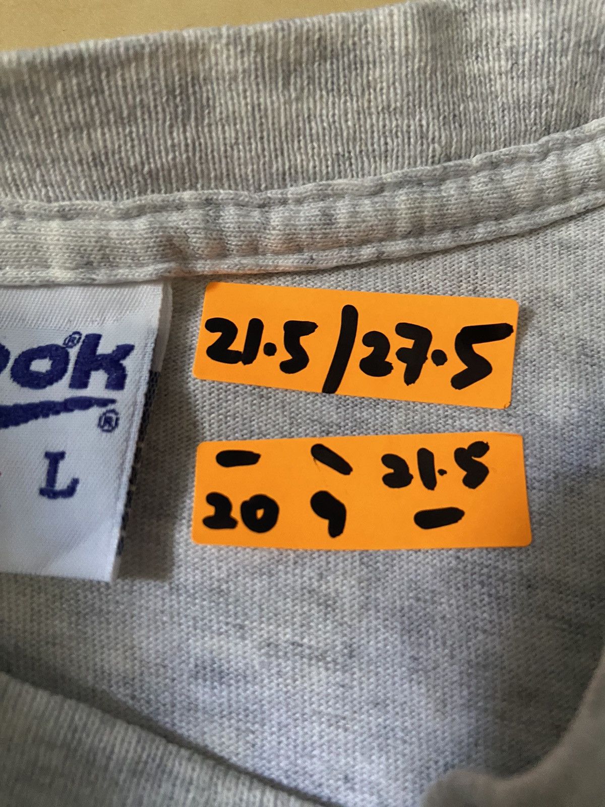 Reebok × Vintage REEBOK SPELLOUT VINTAGE 90’s TEE SHIRT Size US L / EU 52-54 / 3 - 13 Thumbnail