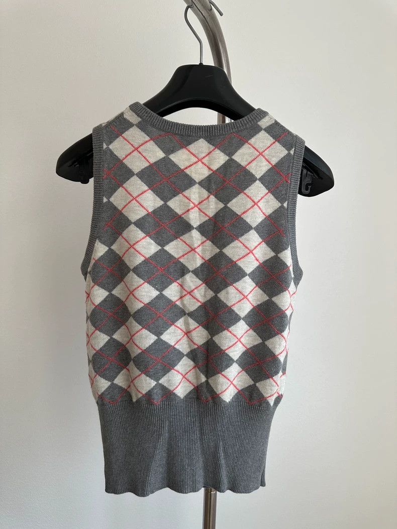 Vivienne Westwood Vivienne Westwood Knitted vest Saturn marked knit sweater Size S / US 4 / IT 40 - 2 Thumbnail