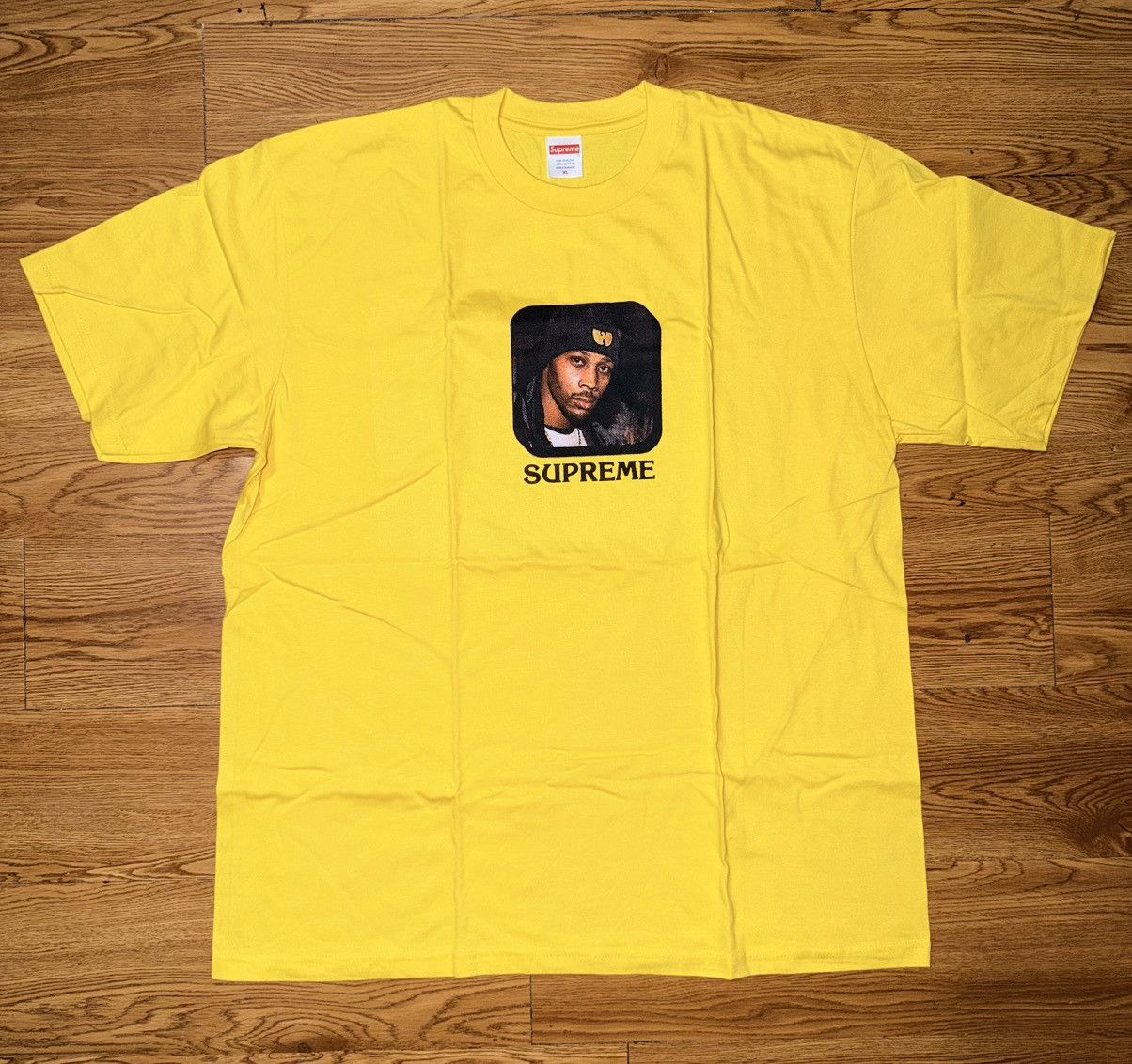 Supreme SUPREME/WU-TANG CLAN RZA TEE (Yellow) (M) | Grailed