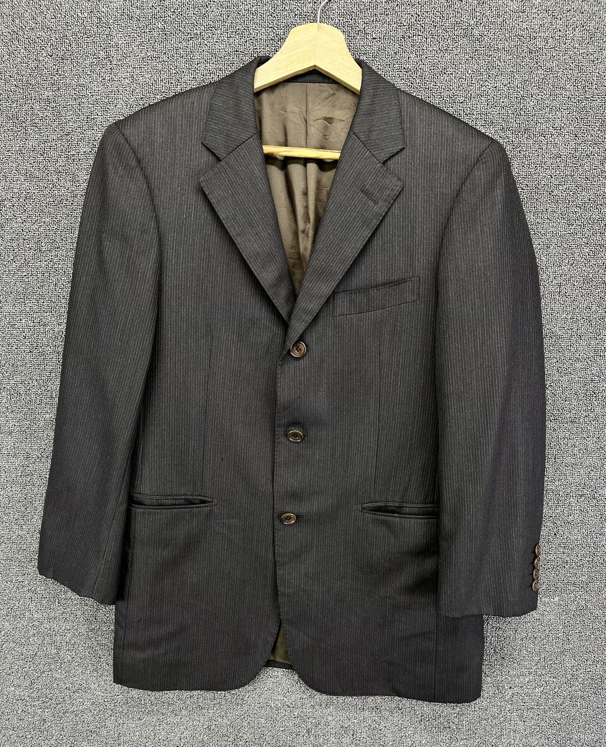 Burberry Vintage Burberry Black Label Rare Wool Blazer Coat Jacket Size US M / EU 48-50 / 2 - 1 Thumbnail