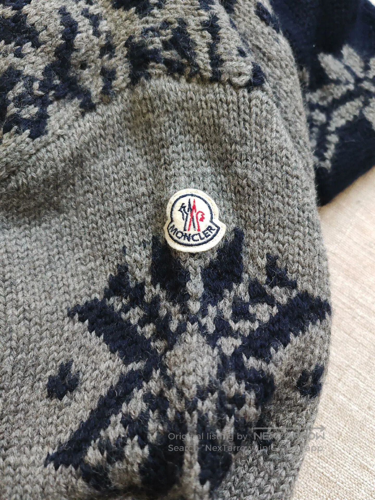 Moncler Moncler Men's Knit Cardigan Sweater. Size US M / EU 48-50 / 2 - 4 Thumbnail