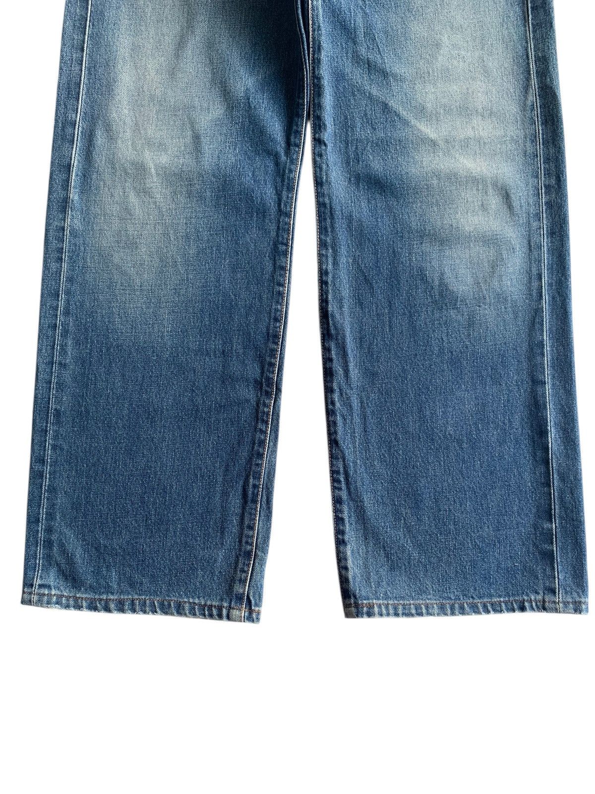 Edwin VINTAGE EDWIN 505 SELVEDGE BAGGY FADED DISTRESSED DENIM Size US 30 / EU 46 - 9 Thumbnail