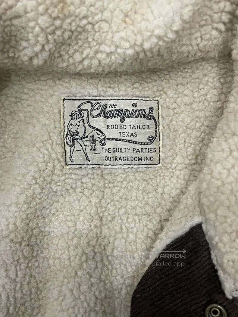 Wacko Maria Wacko Maria Lamb fleece, corduroy, vintage jacket, coat Size US M / EU 48-50 / 2 - 4 Thumbnail