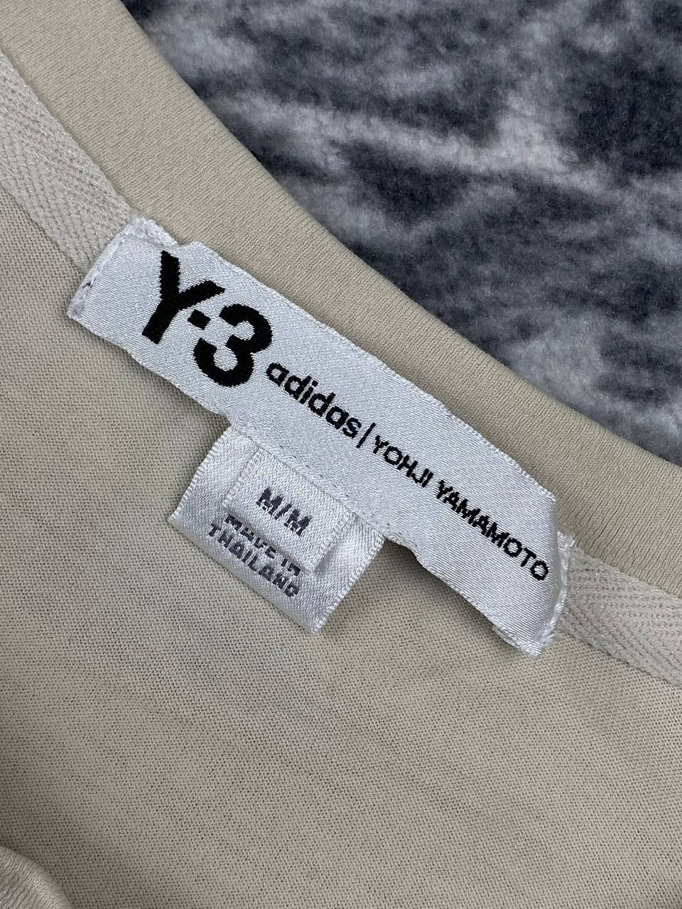 Yohji Yamamoto Adidas Y-3 Big Logo Long Sleeve Size US M / EU 48-50 / 2 - 8 Thumbnail