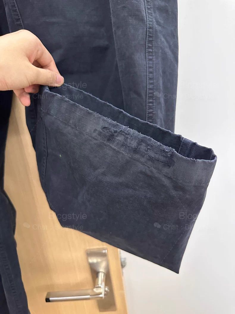 Balenciaga Balenciaga size XS Distressed Dirty Hole Work Chinos Size US 27 - 4 Thumbnail