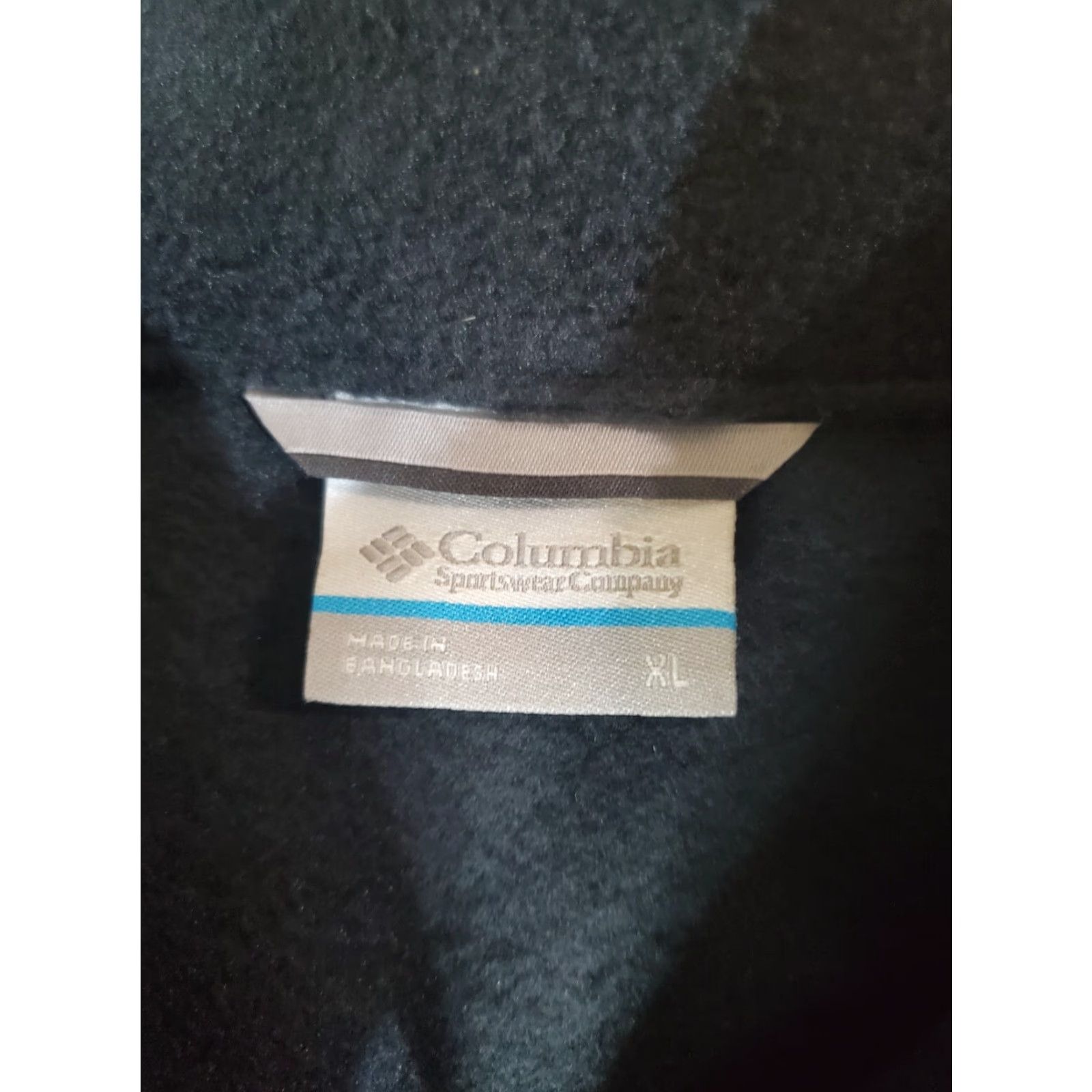 X-LARGE COLUMBIA Signature Fleece Vest -Dark Gray Zip-Up Mens XL Vest, Gray, Solid, Classic, Pockets, Stand-Up Collor, Outerwear, 90s Theme, Hiking? Size US XL / EU 56 / 4 - 4 Thumbnail