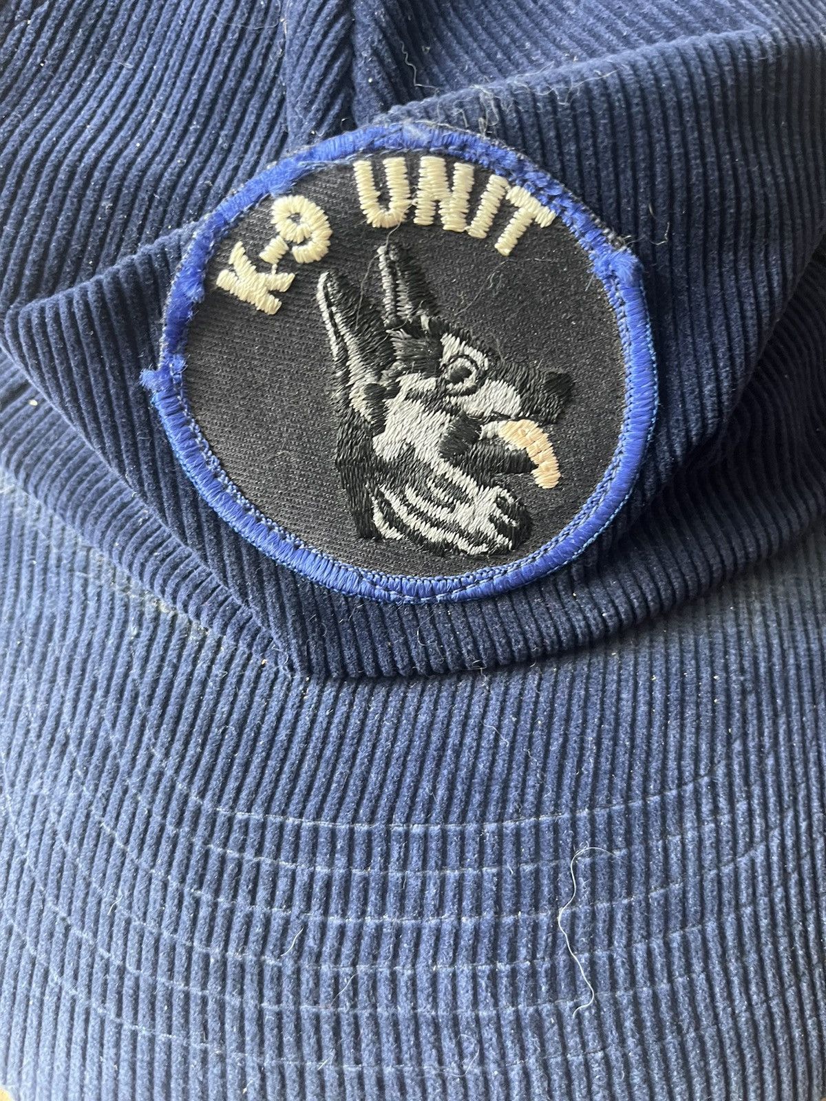 Vintage Vintage Corduroy K-9 Unit Hat Size ONE SIZE - 2 Thumbnail