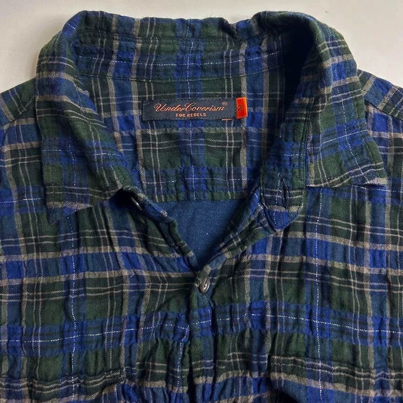Undercover UNDERCOVER2007 SS Chuuu t Blood Rose Blue Checked Patchwork Size US M / EU 48-50 / 2 - 6 Thumbnail