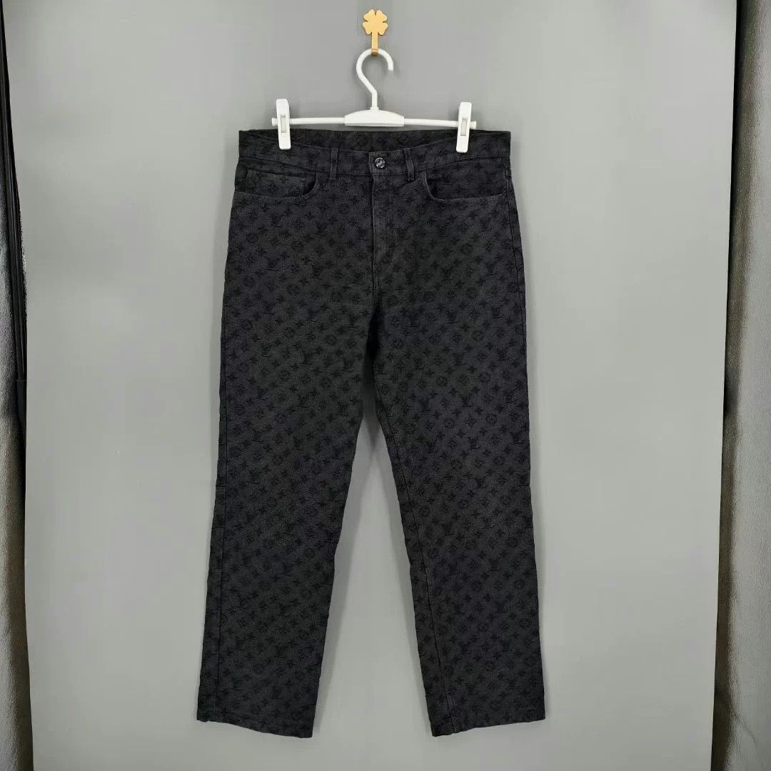 Louis Vuitton LV x NBA Monogram Denim Jeans - Size 34 Size US 34 / EU 50 - 1 Thumbnail