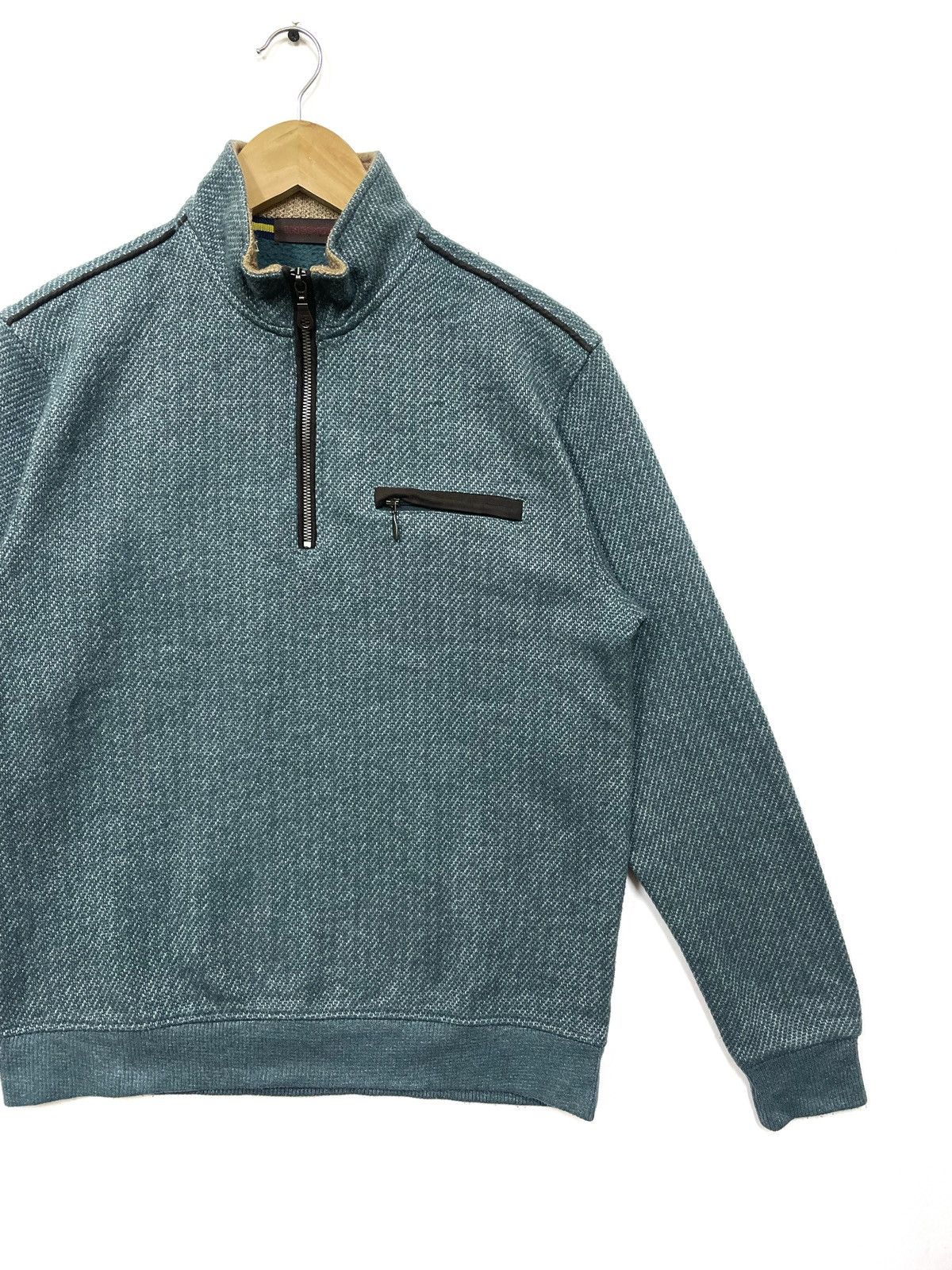 Japanese Brand × Vintage Vintage 90s halfzip Inspire Size US M / EU 48-50 / 2 - 2 Thumbnail