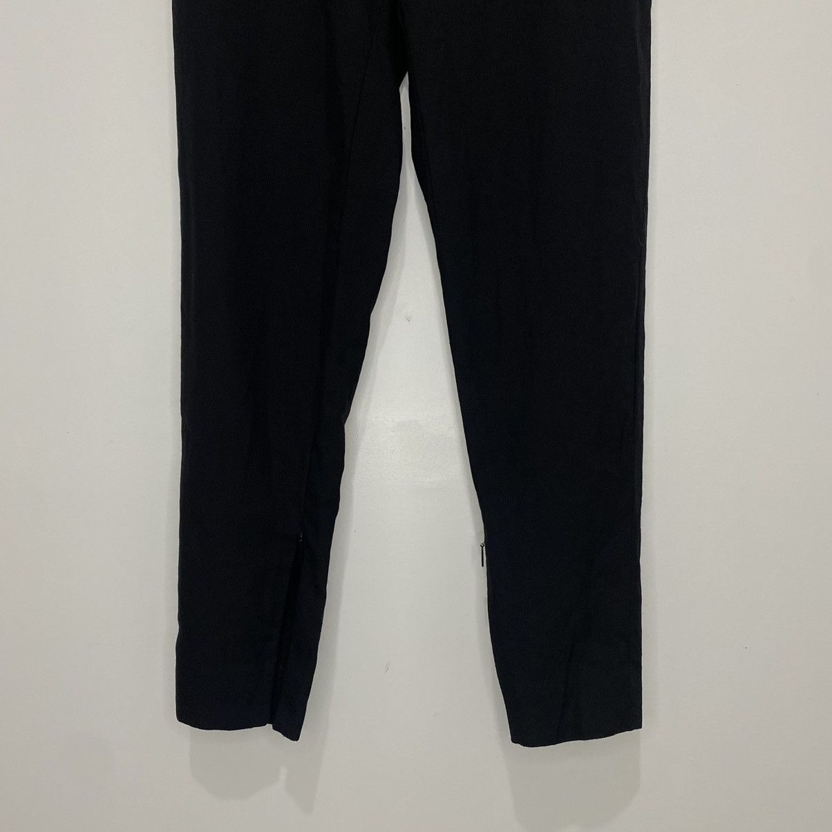 Saint Laurent Paris Saint Lauren Paris Ankle Zip Wool Trousers Size 25" / US 0 / IT 36 - 3 Thumbnail