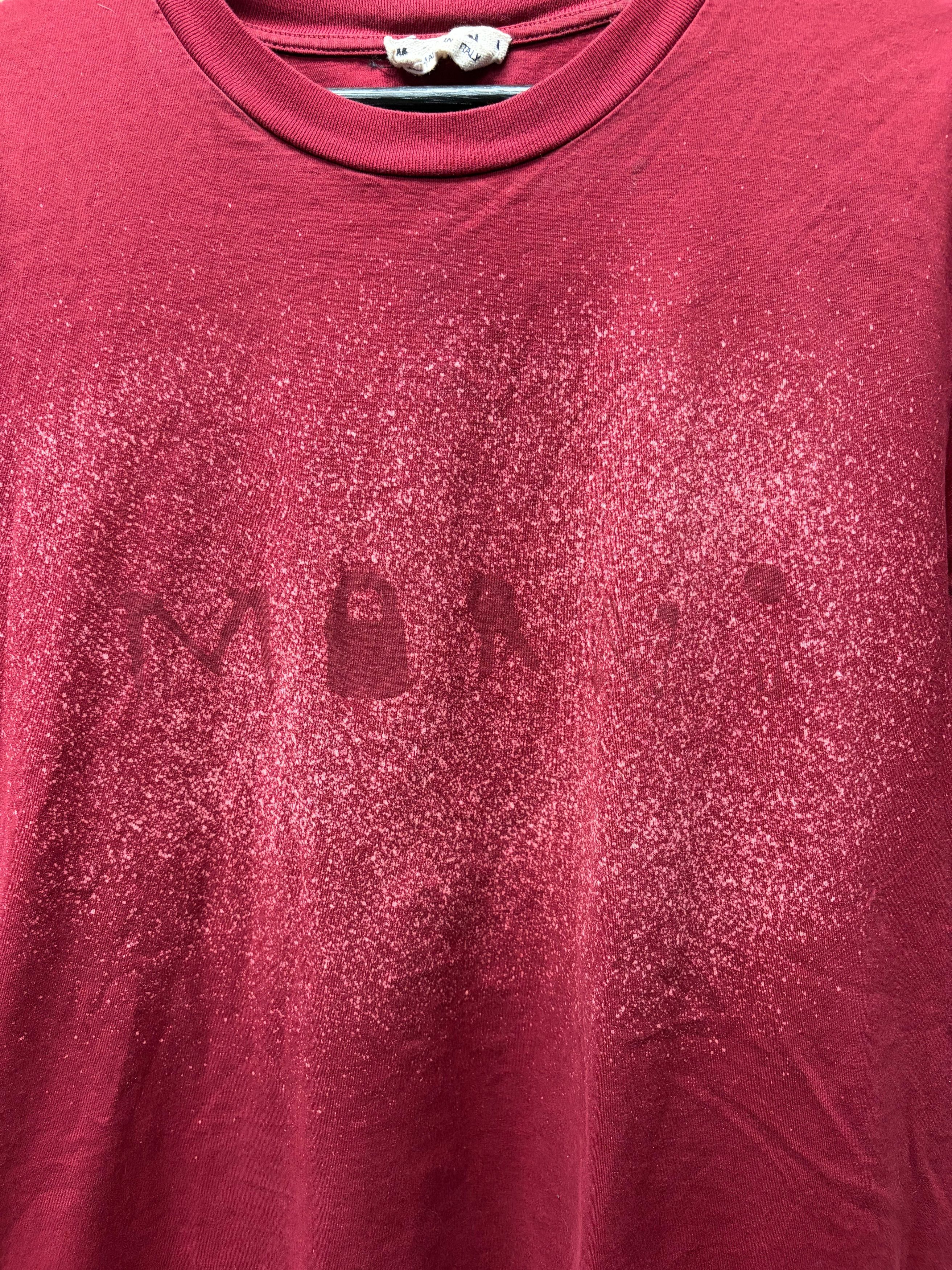 Marni Marni Red Splattered Logo Graphic T-Shirt Size XXL / US 16-18 / IT 52-54 - 2 Thumbnail