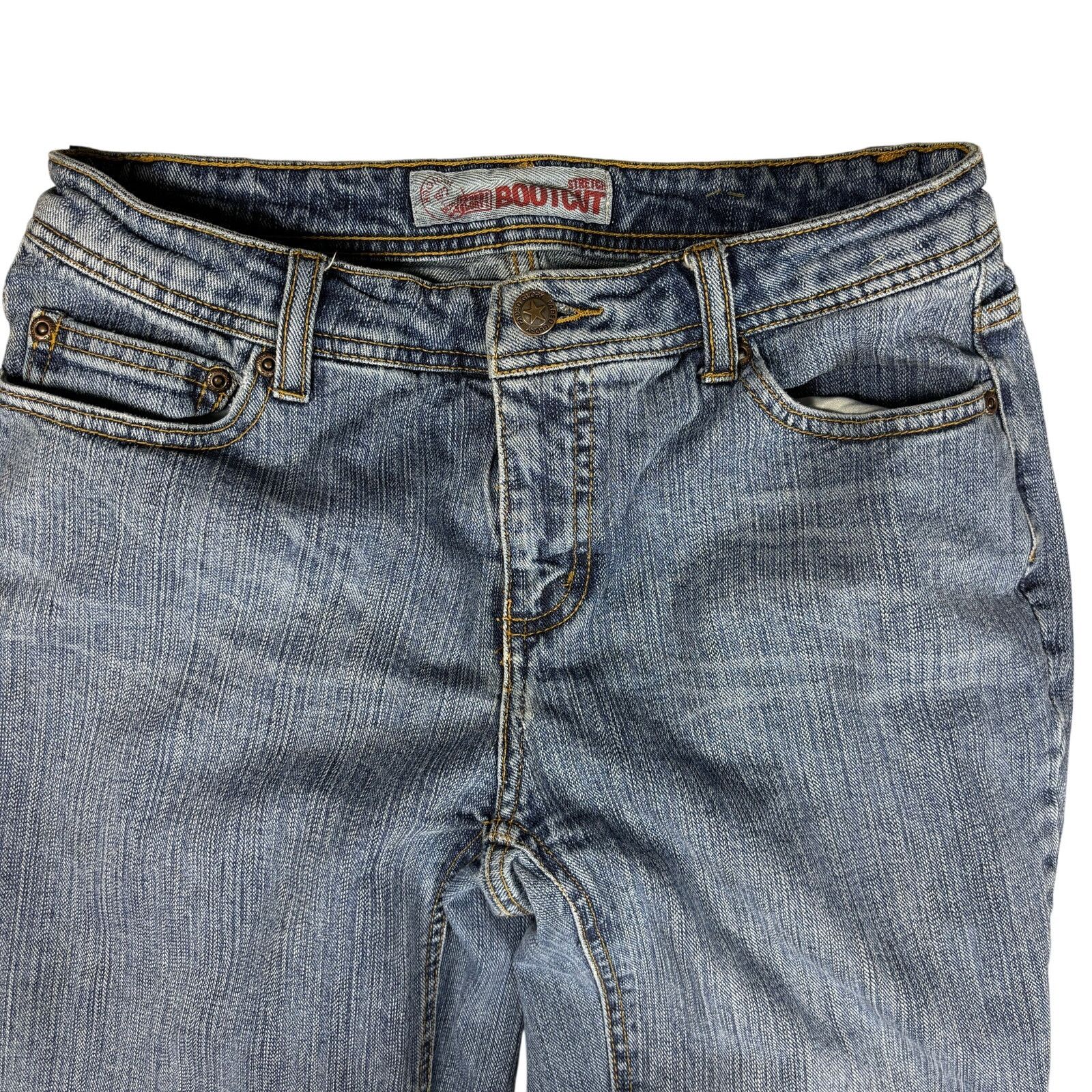 Faded Glory vintage y2k 2000s Faded Glory Stretch Bootcut flared wide 28 Size 28" / US 6 / IT 42 - 6 Thumbnail