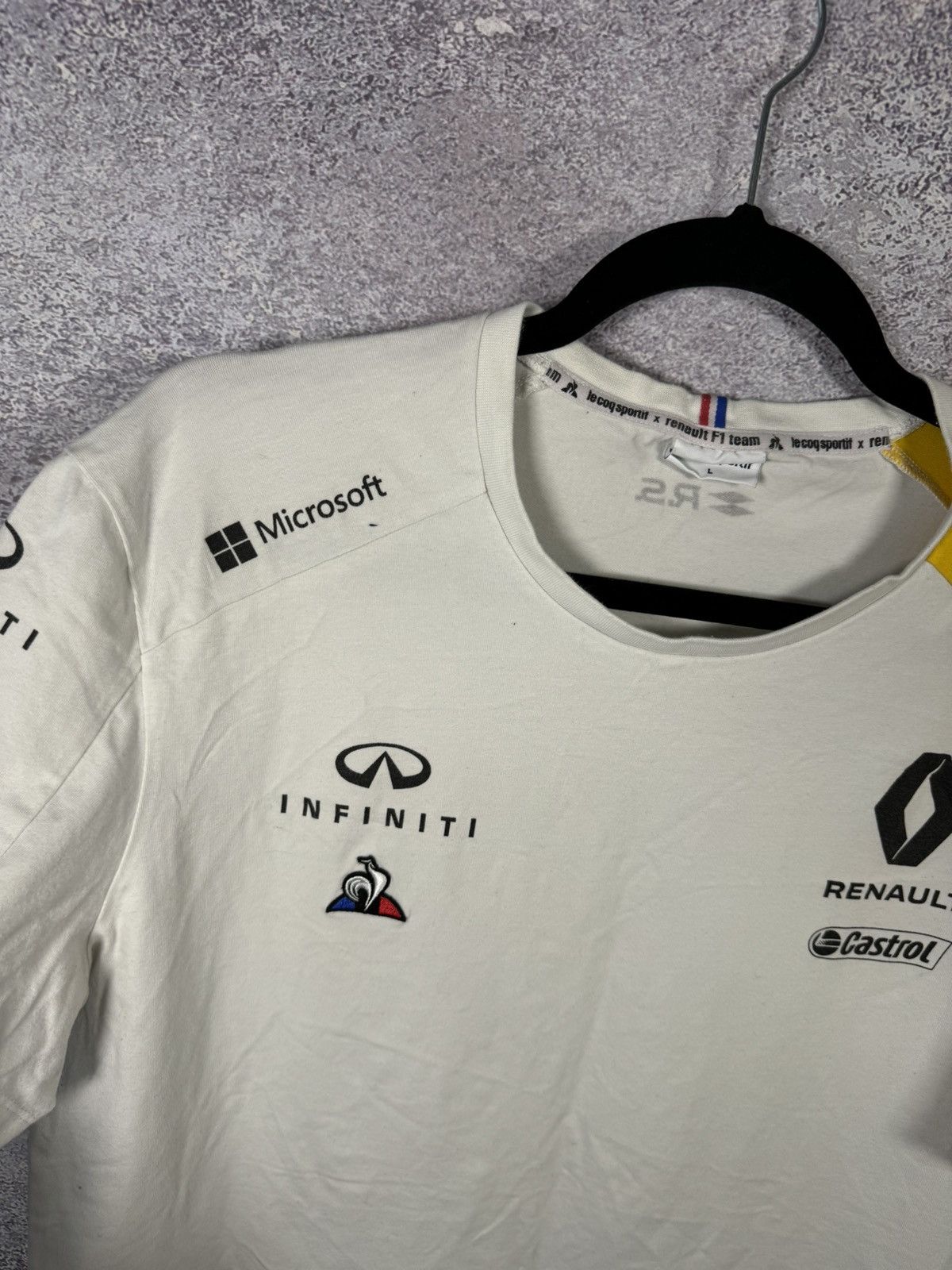Formula 1 × Le Coq Sportif Renault F-1 Racing Team Men’s Genuine 2019 Le Coq Sportif Size US L / EU 52-54 / 3 - 7 Thumbnail