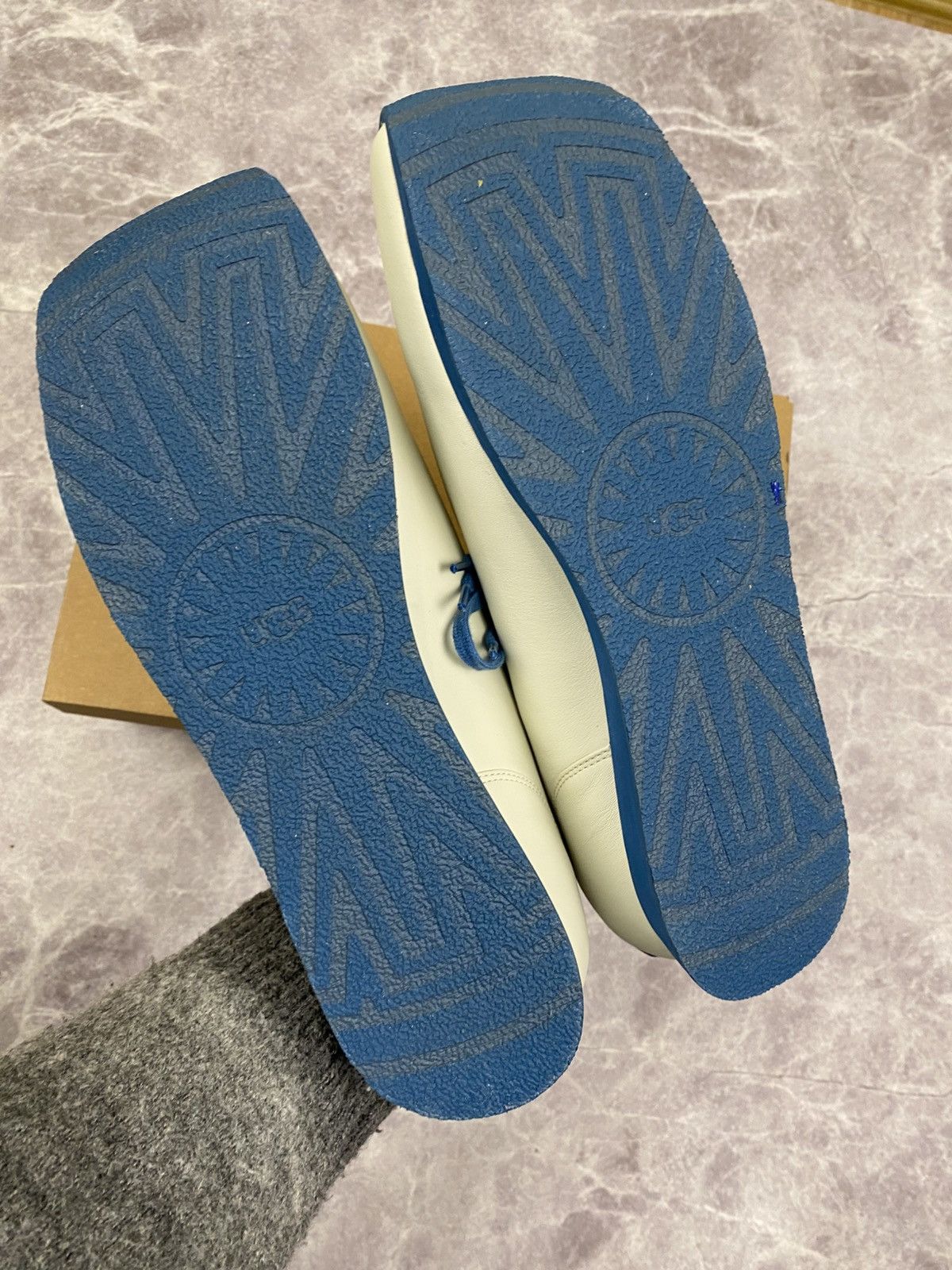 Eckhaus Latta Ugg X Eghaus Latta Square Toe Leather Low Top Sneakers Size US 11.5 / EU 44-45 - 8 Thumbnail