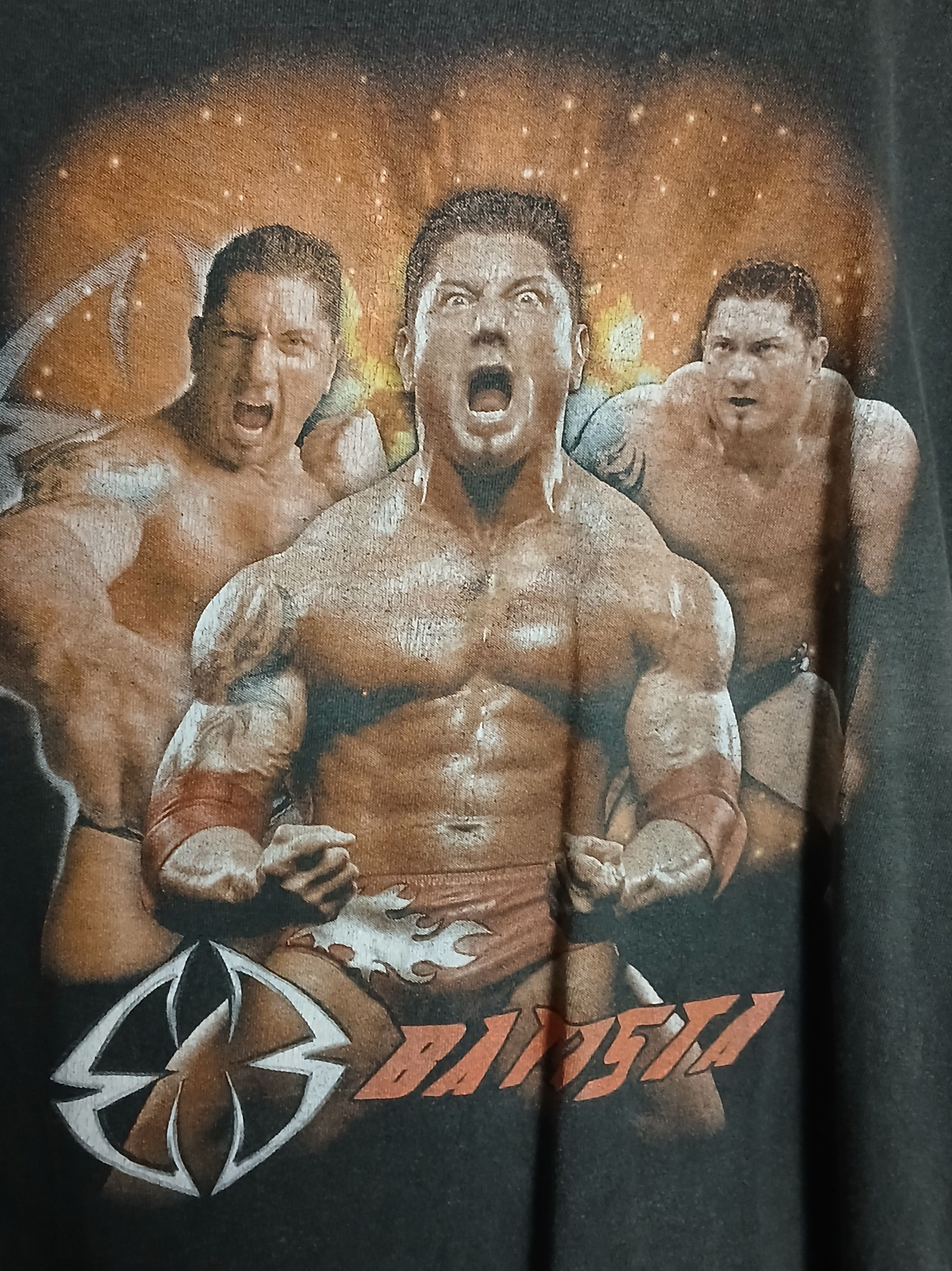 WWE × WWF Batista Wrestling T-Shirt Size US L / EU 52-54 / 3 - 3 Thumbnail