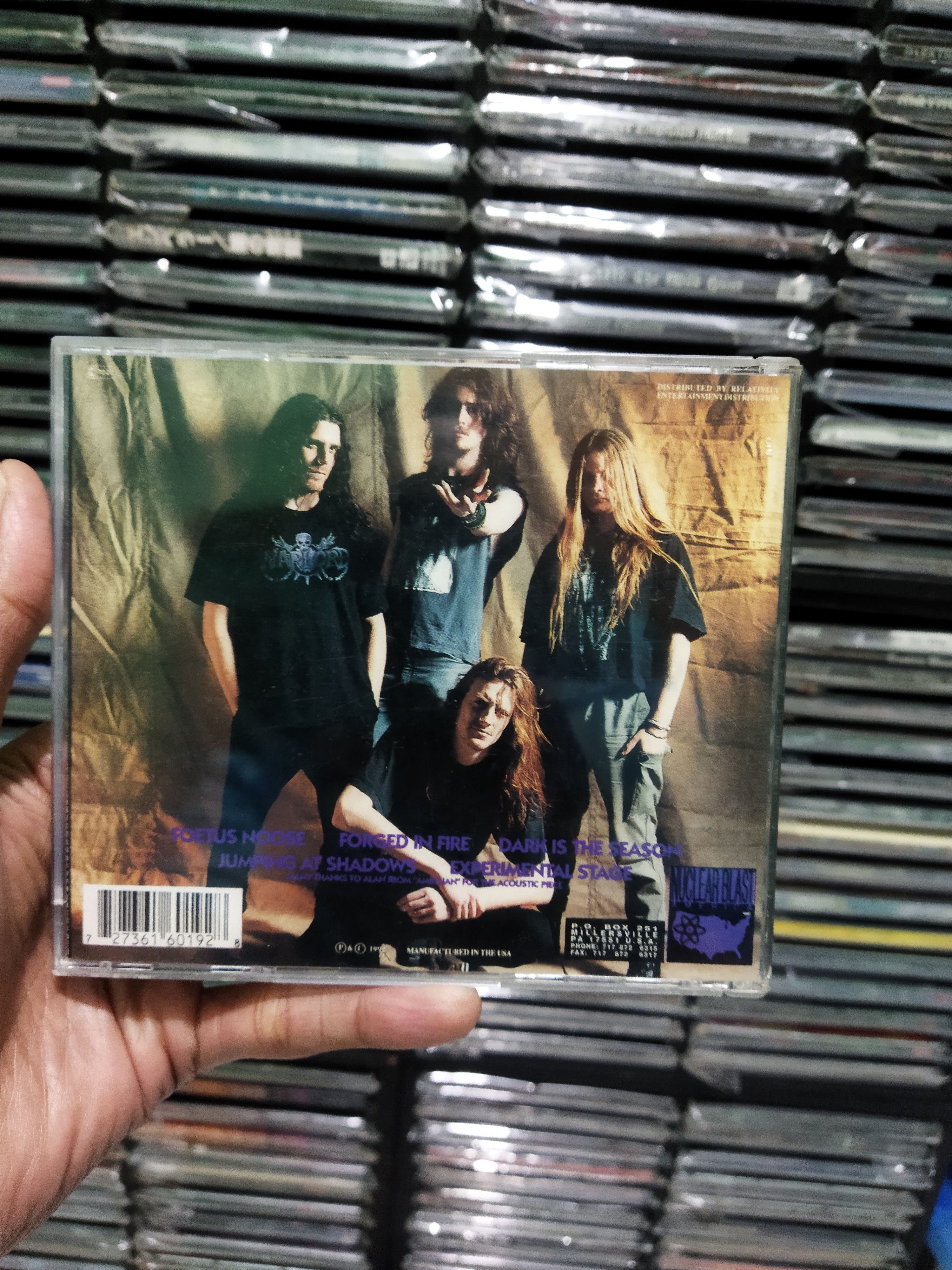 Vintage vintage og BENEDICTION - dark is the season - CD Size ONE SIZE - 4 Thumbnail