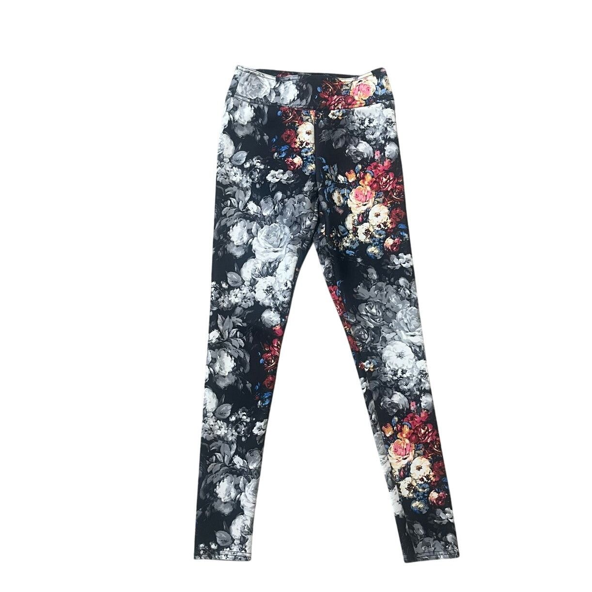 Abercrombie & Fitch Abercrombie & Fitch Floral Neoprene Scuba Leggings XS Size 25" / US 0 / IT 36 - 1 Thumbnail