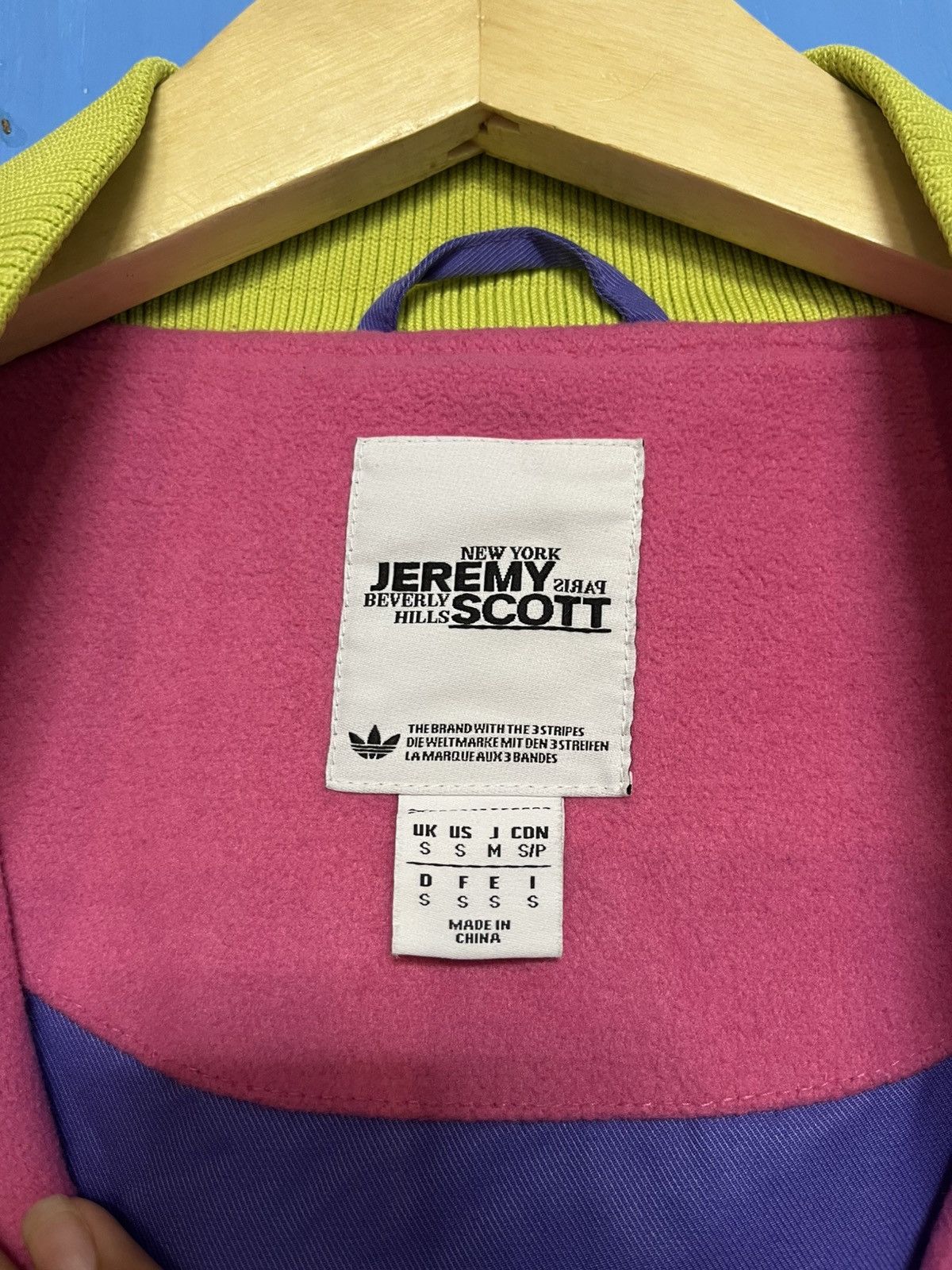 Adidas × Jeremy Scott Varcity Adidas Jeremy Scott Bahan Wool Size US S / EU 44-46 / 1 - 3 Thumbnail
