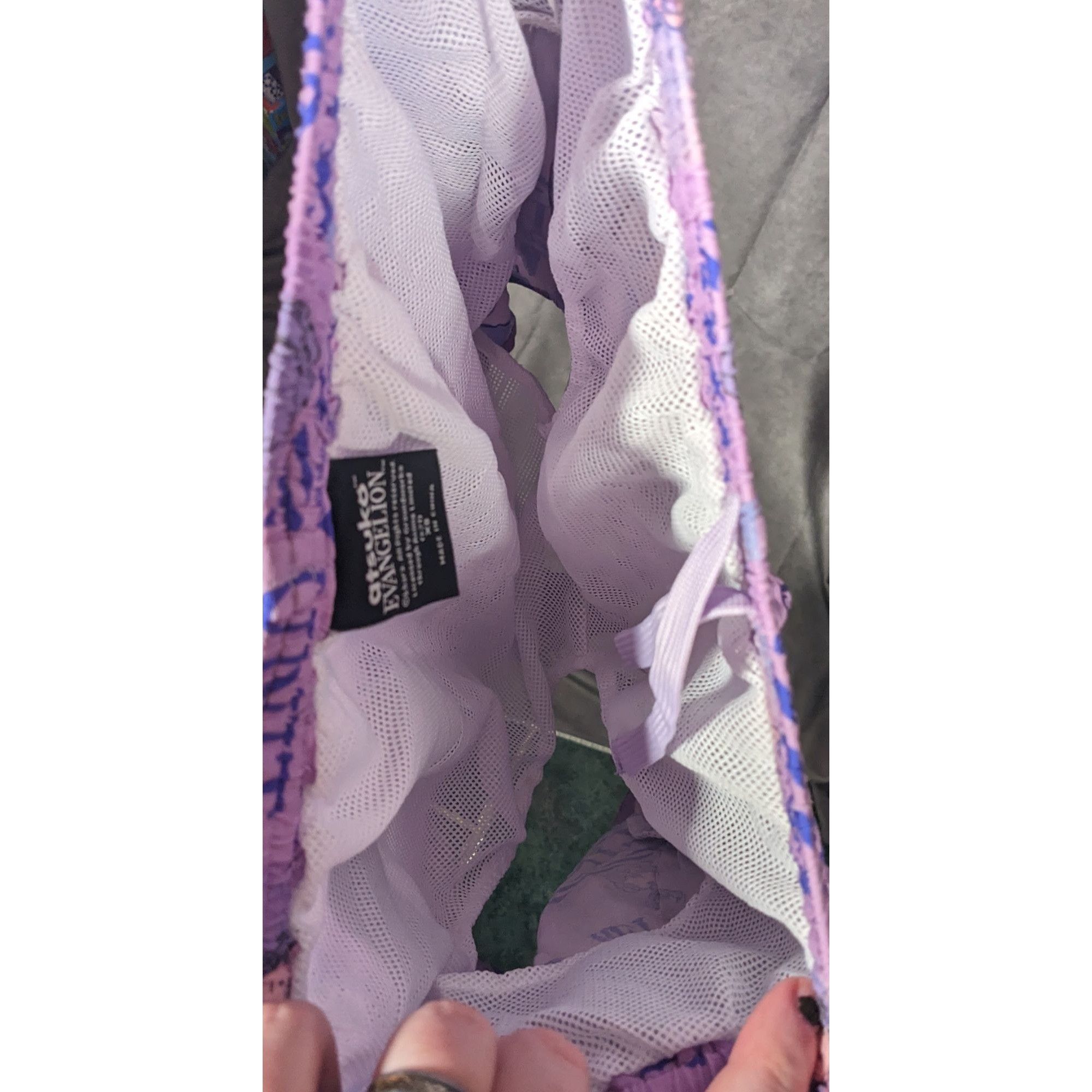 Other Evangelion Eva Unit Purple Shorts With Mesh Lining Size XS Size US 26 / EU 42 - 8 Thumbnail