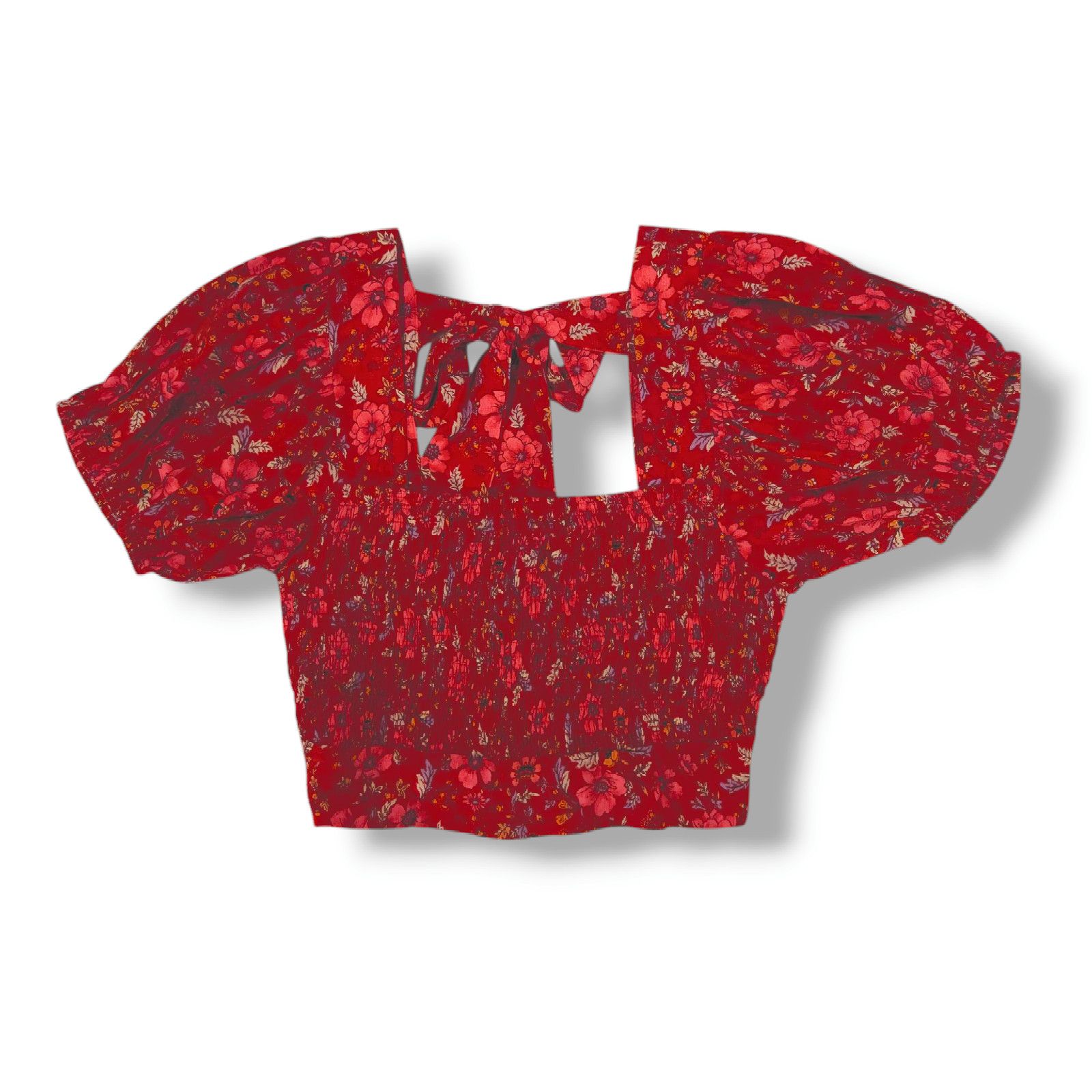 Other NWT Band of the Free Joelle Floral Smocked Crop Top Sz. S Size S / US 4 / IT 40 - 2 Thumbnail